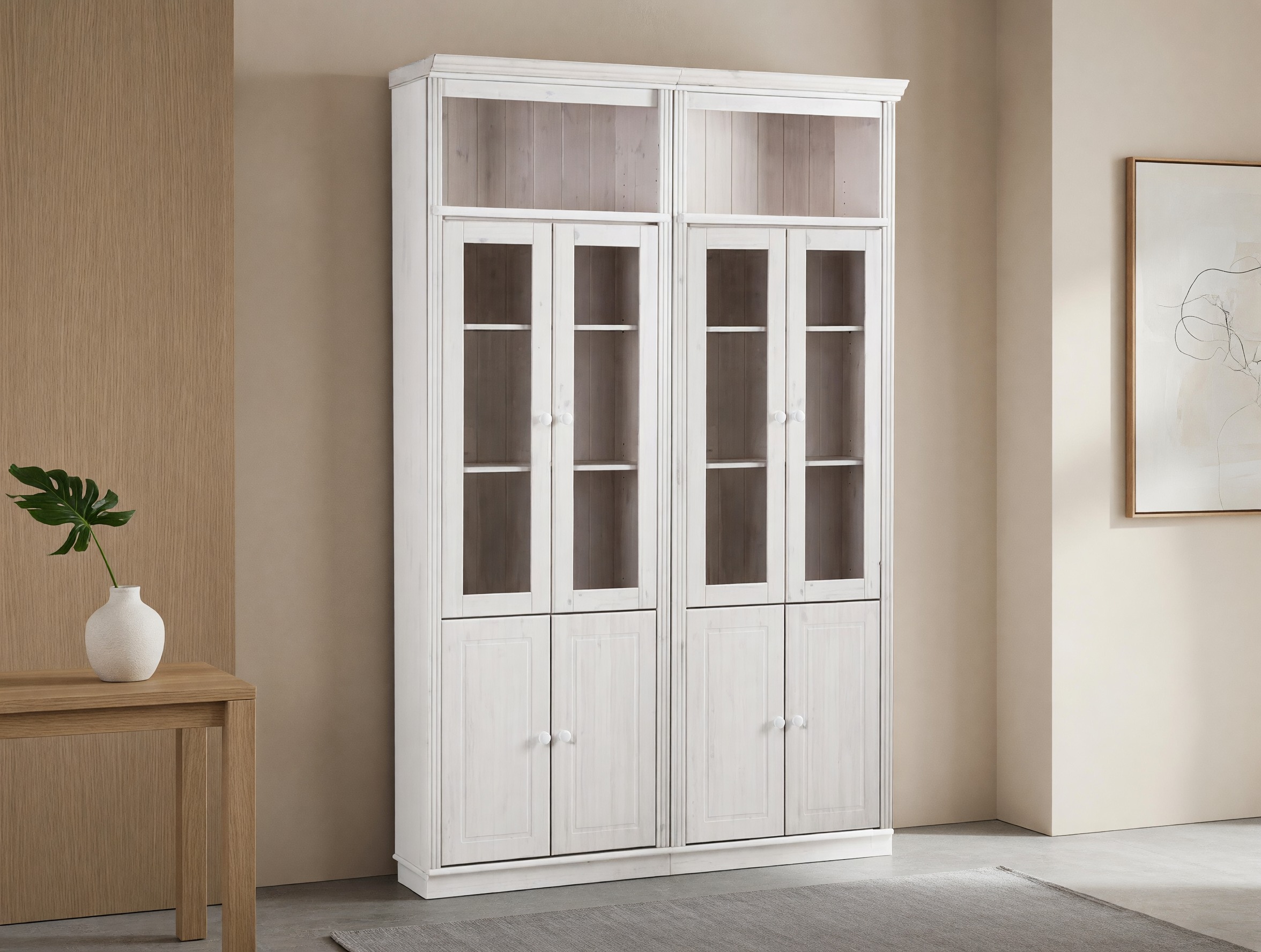 Riiulikomplekt Saltoro 119 (Valge)