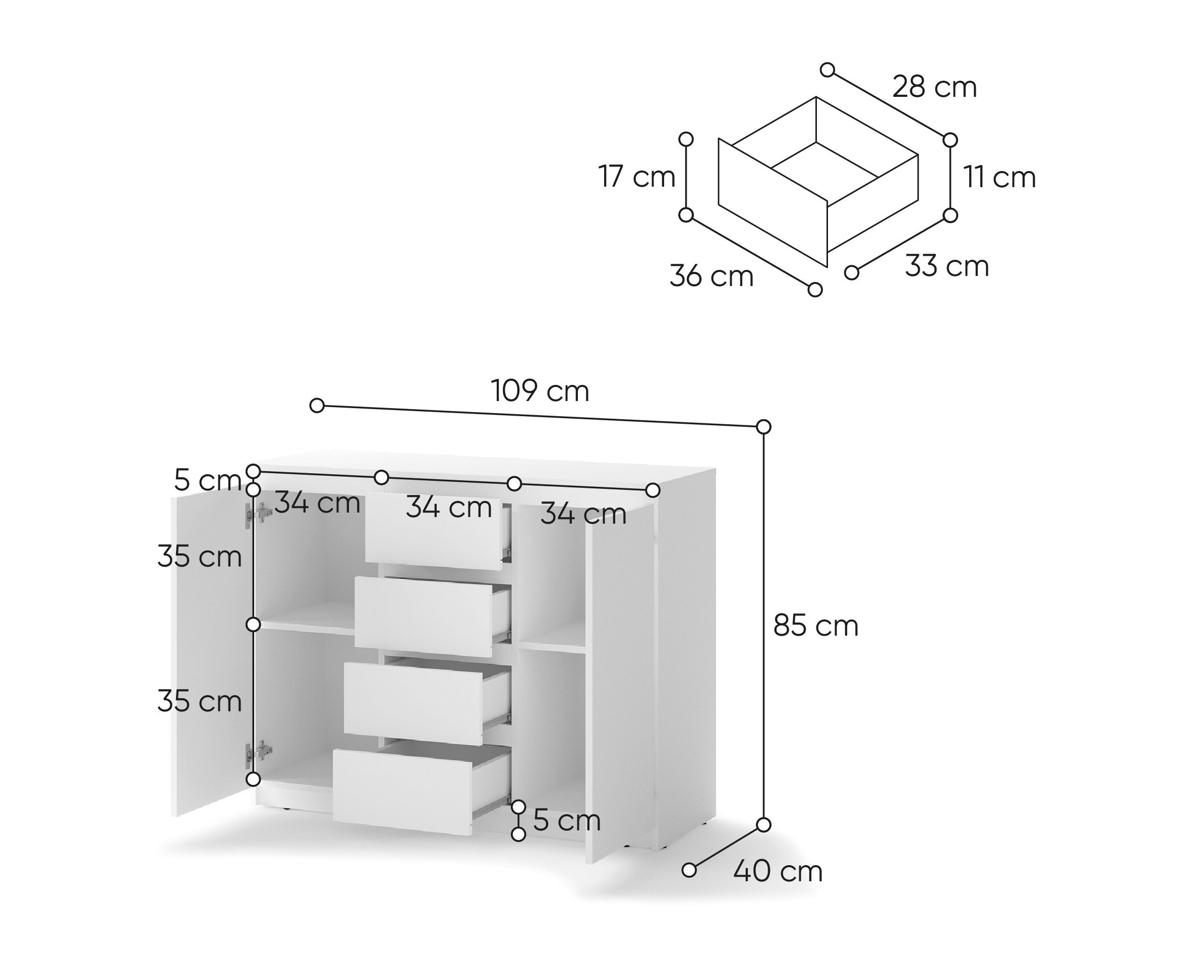 Kummut Cirdelu 105 (Valge)