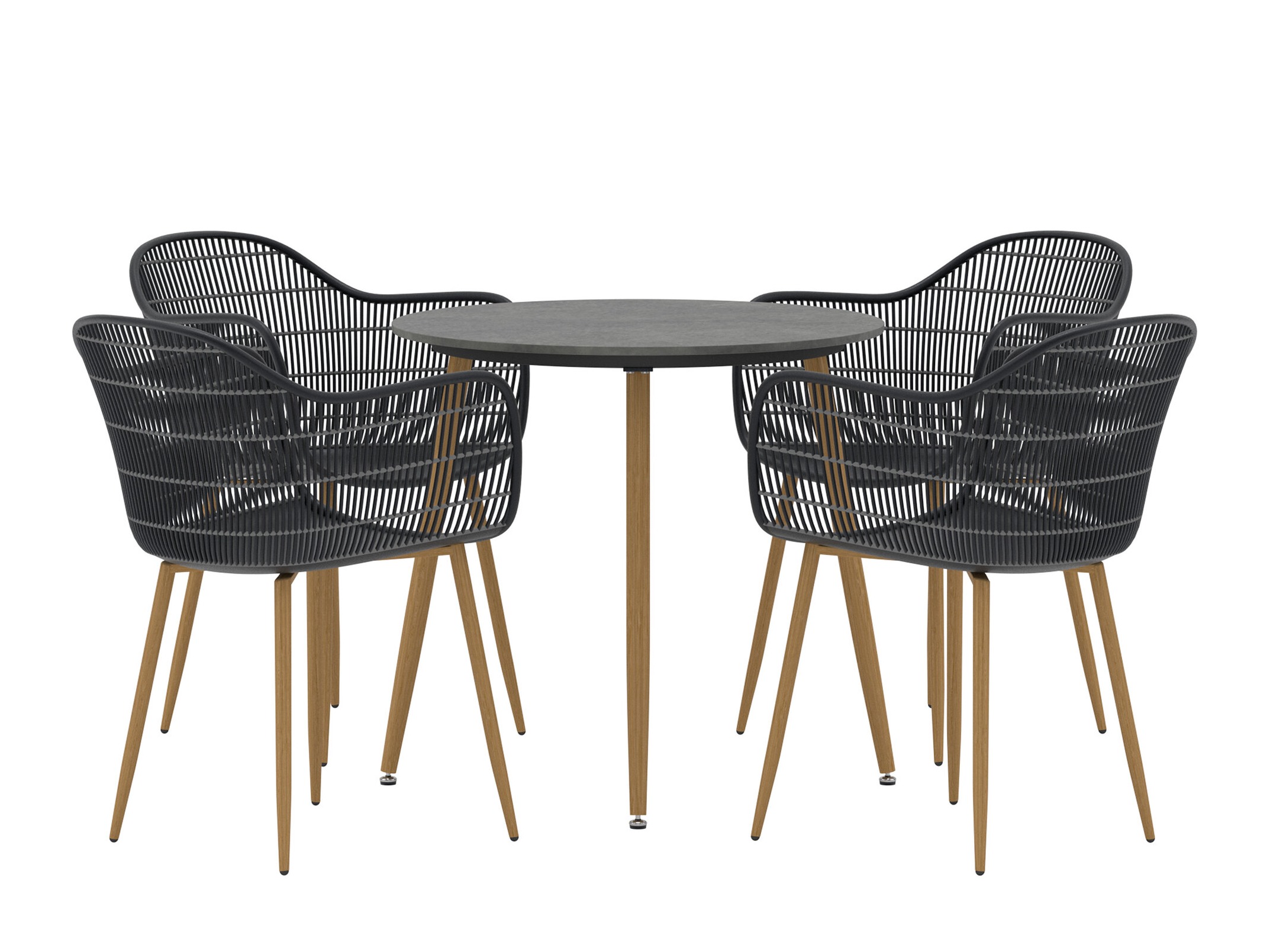 Laua ja toolide komplekt Dallas 5221