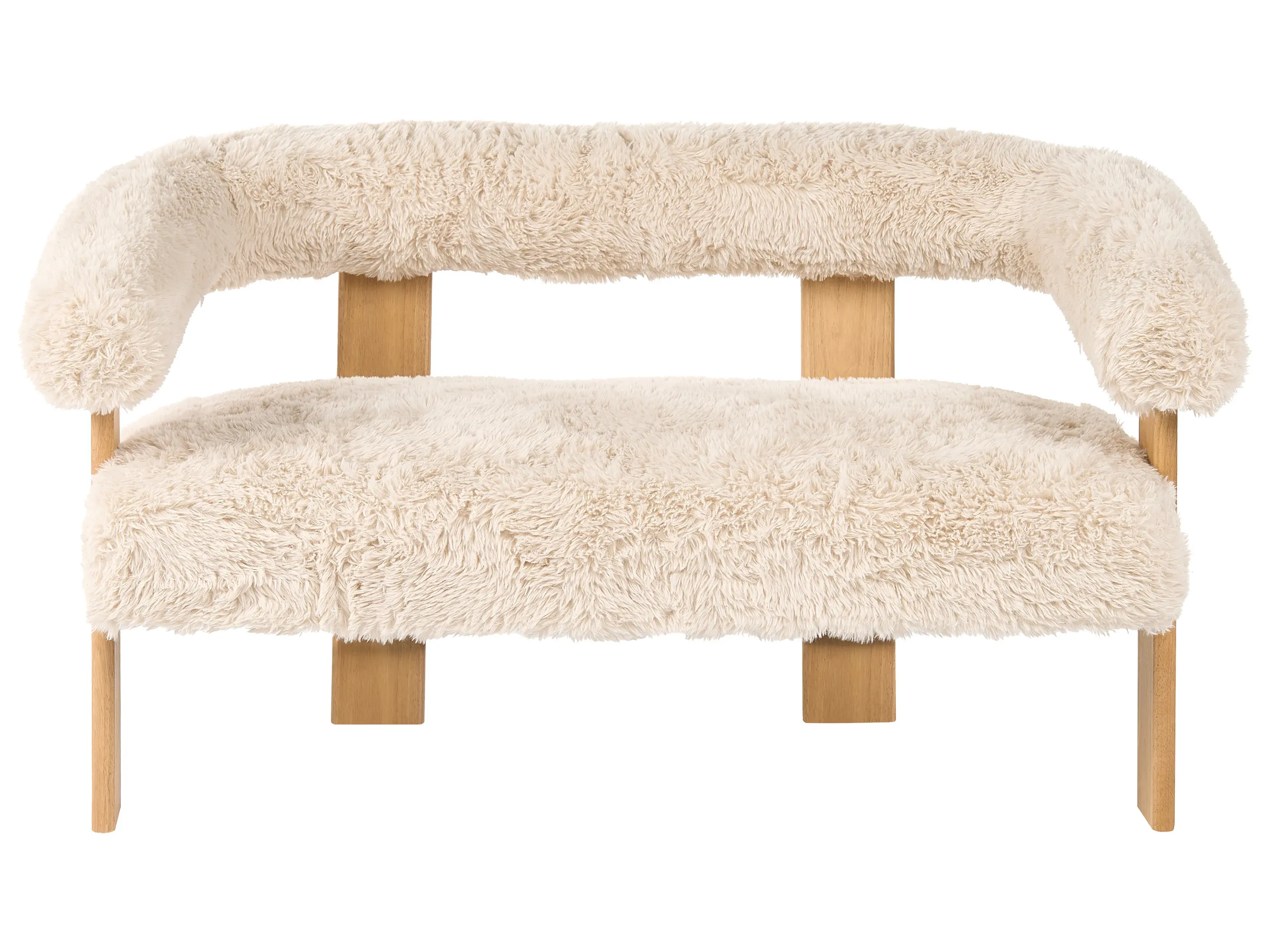 Pehme mööbli komplekt Berwyn 3269 (Valge + Helepruun)