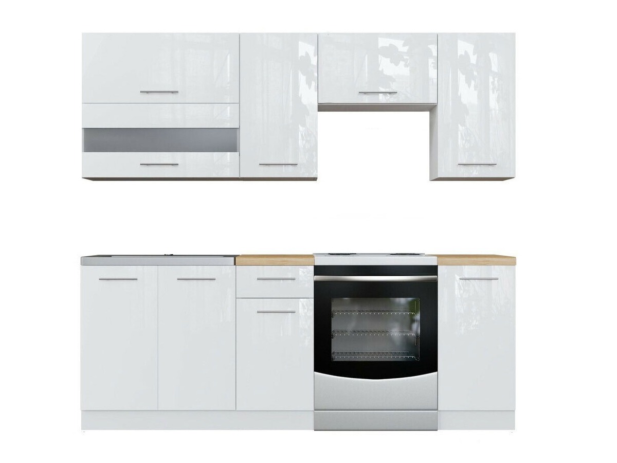 Moodul köögikomplekt Tiffa White 117