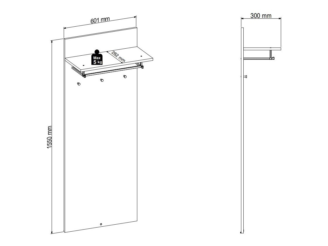 Esikukomplekt Sondelu 103