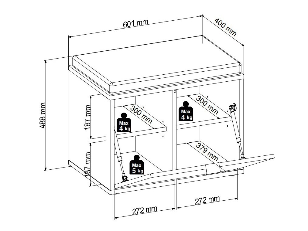Esikukomplekt Sondelu 103