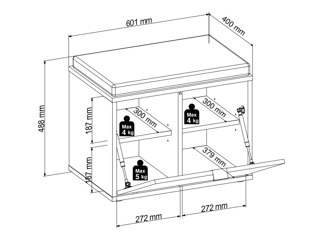 Esikukomplekt Sondelu 104