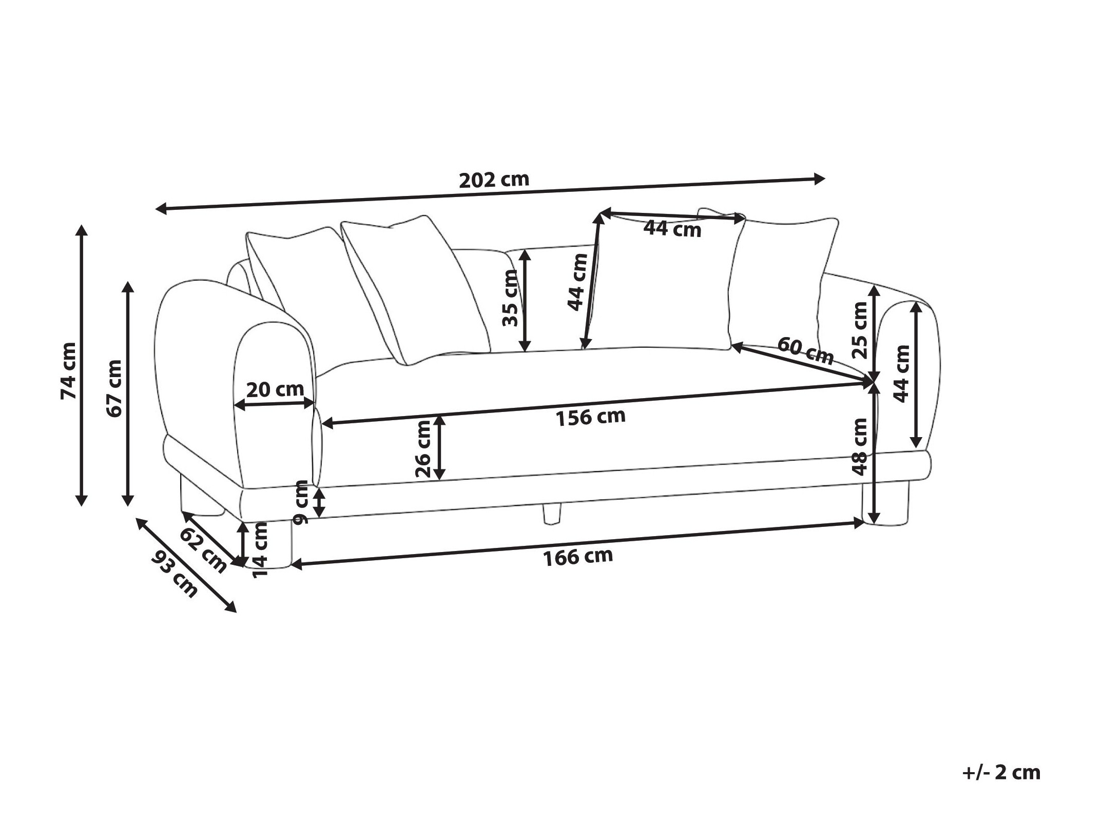 Diivan Berwyn 3274 (Helehall)