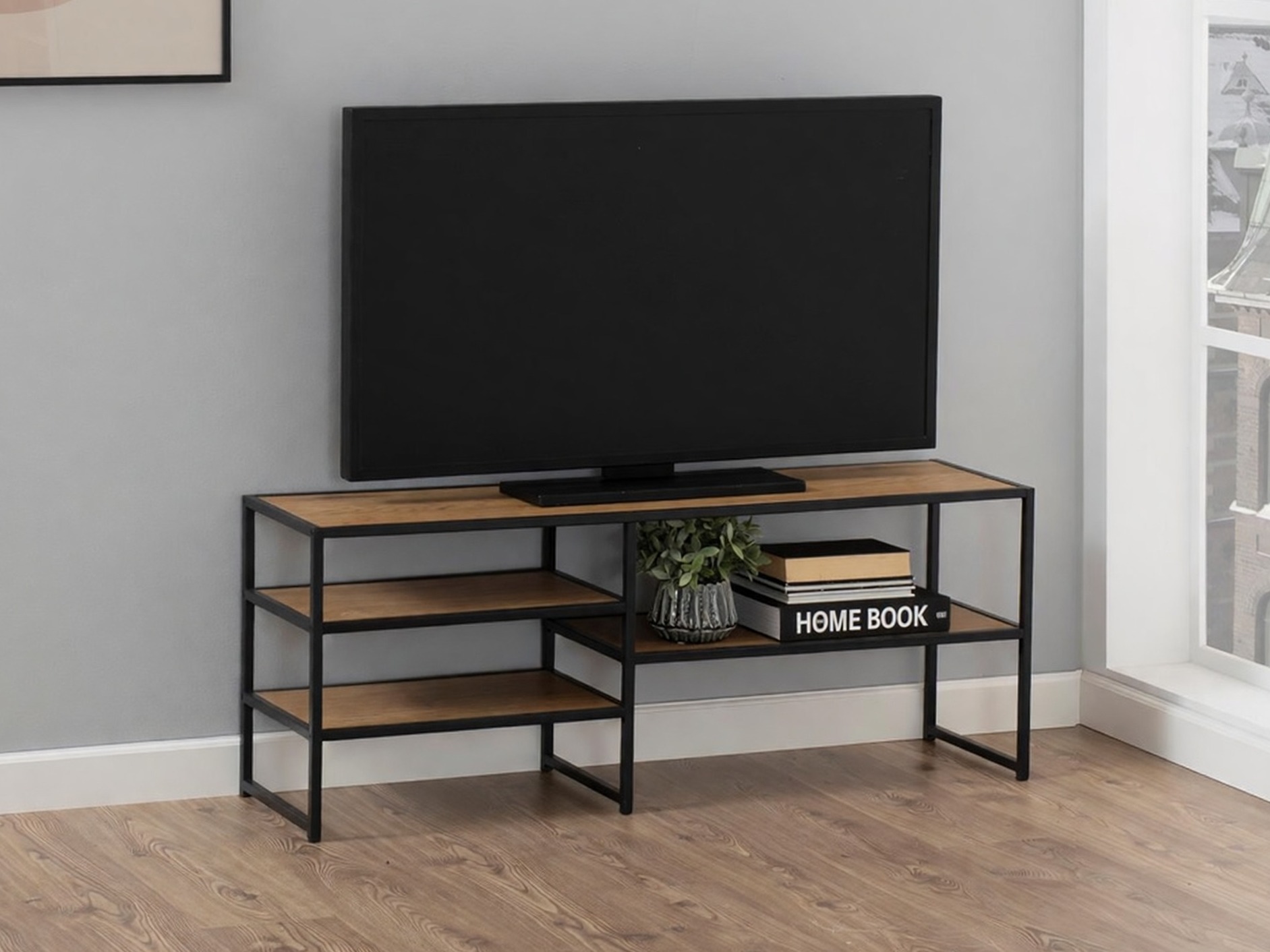 TV-alus Norsica Sevferi 135 (Wild Oak + Must)