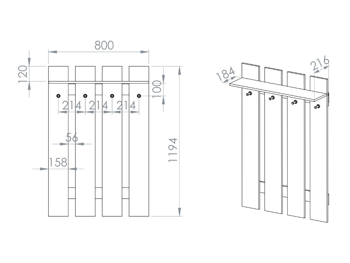 Esikukomplekt Madison 194