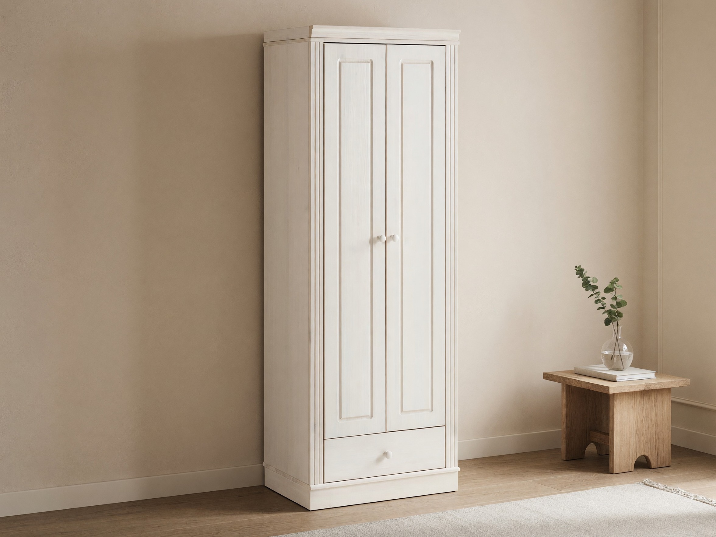 Riidekapp Saltoro 137 (Valge)