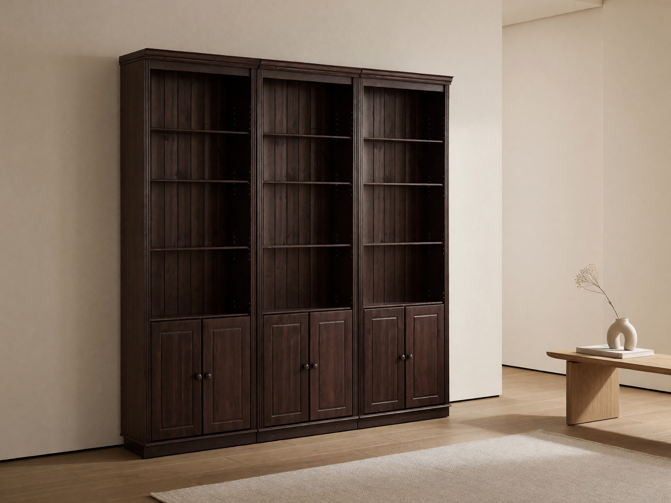 Riiulikomplekt Saltoro 117 (Tumepruun)