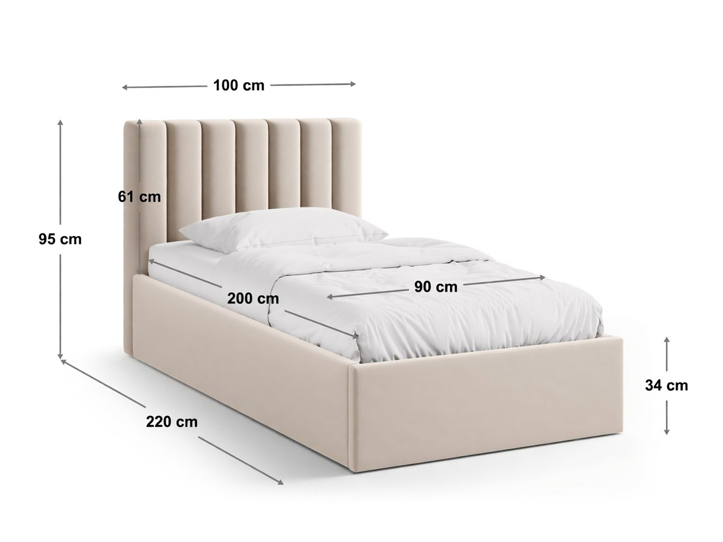 Voodi Beckley 347 (Bluvel 52)