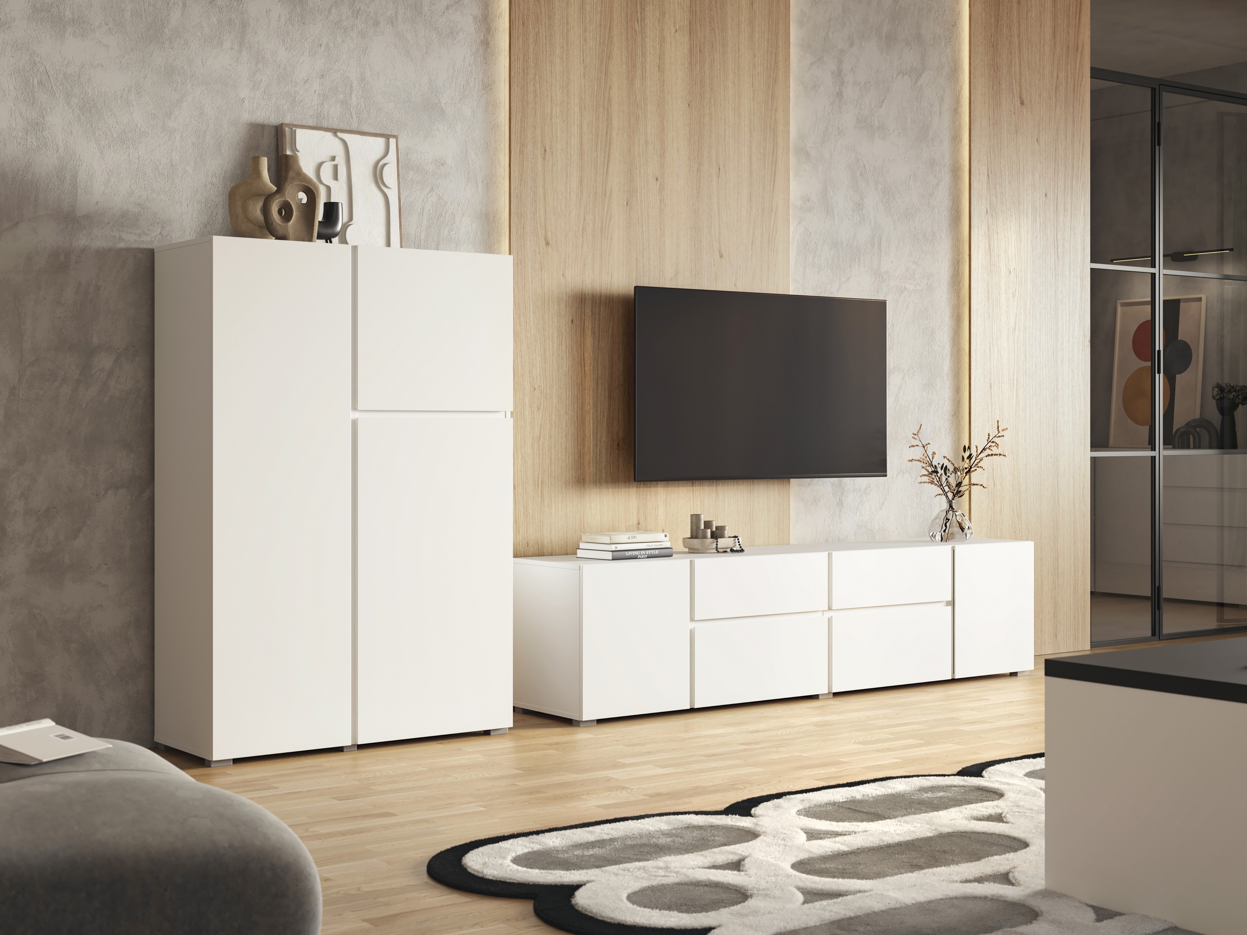 Elutoa komplekt Elbleve 104 (Valge)