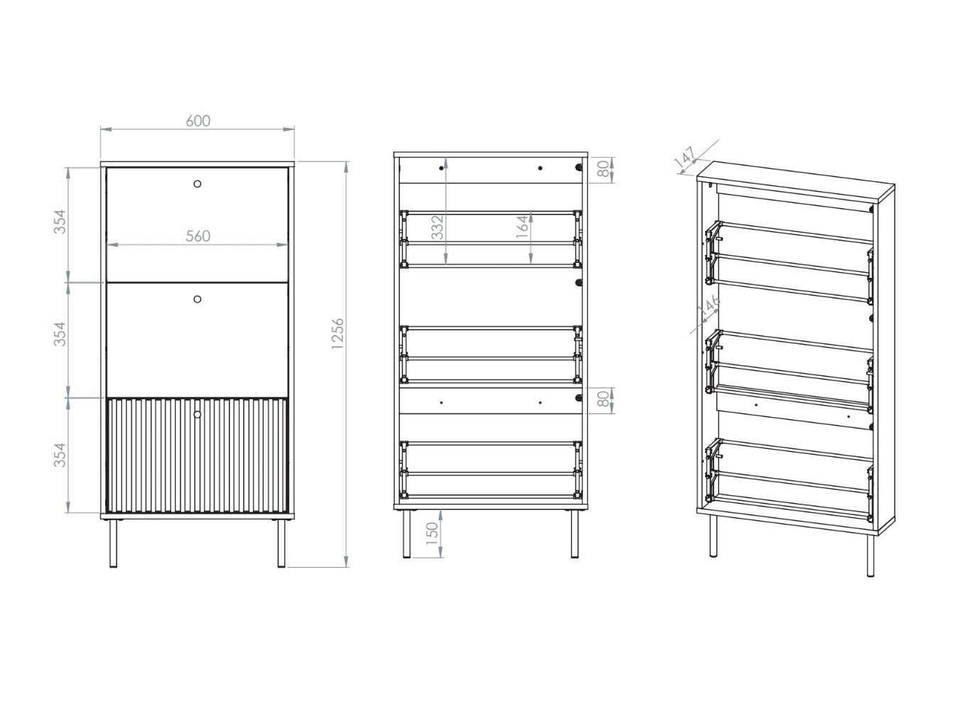 Esikukomplekt Marmeli 133
