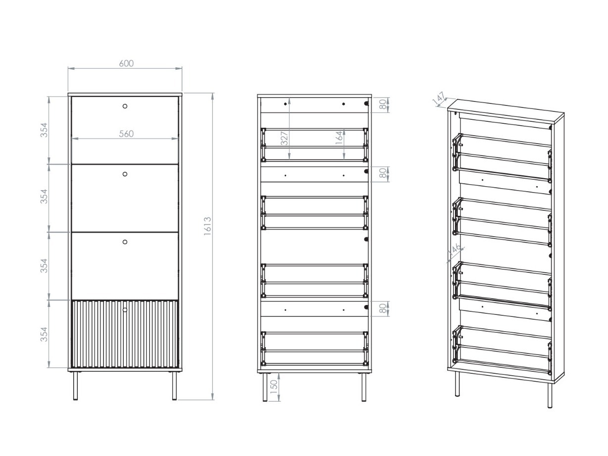 Esikukomplekt Marmeli 134