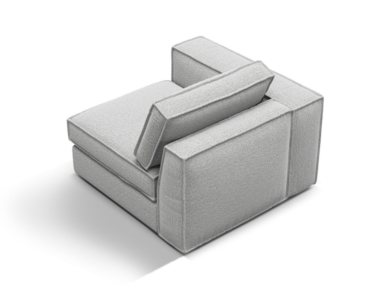 Modulaarne istumisnurk Dalodei 102 (Babel Light grey)