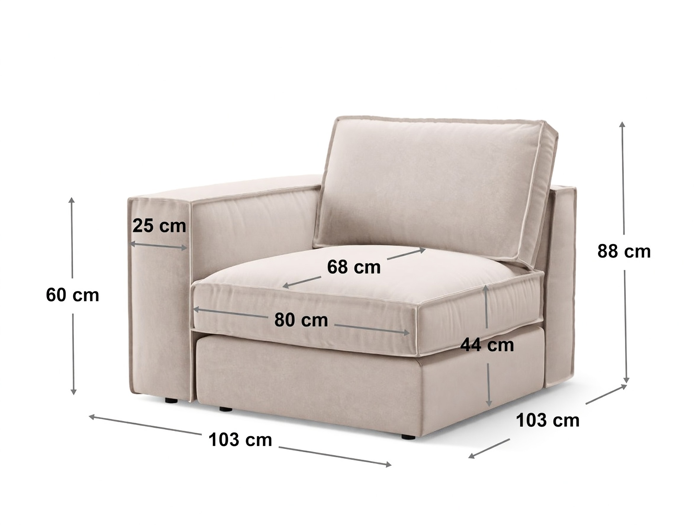 Modulaarne istumisnurk Dalodei 102 (Babel Safira)