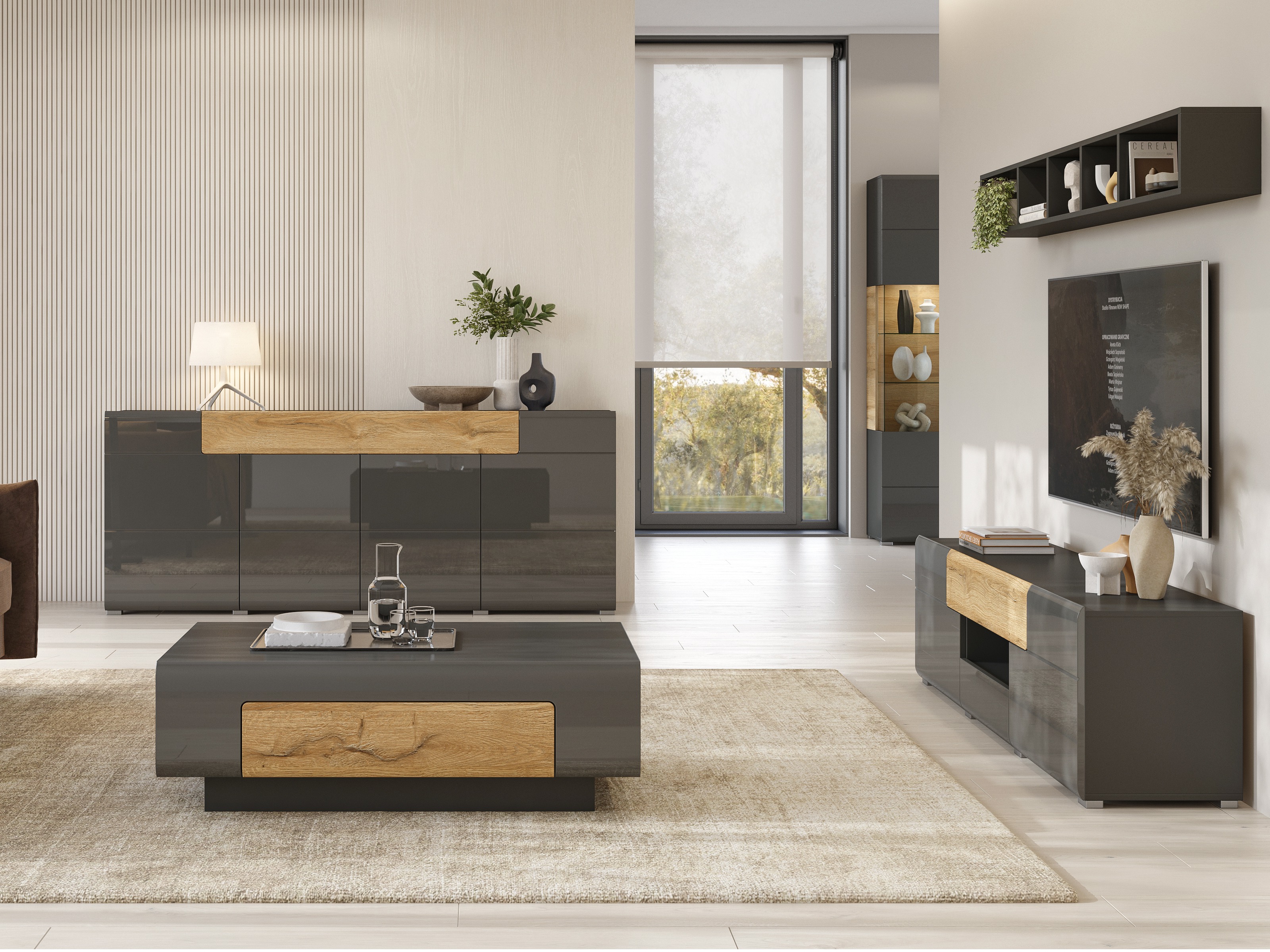 TV-alus Torsone 101 (Antratsiit + Gloss antratsiit + Grandson tamm)