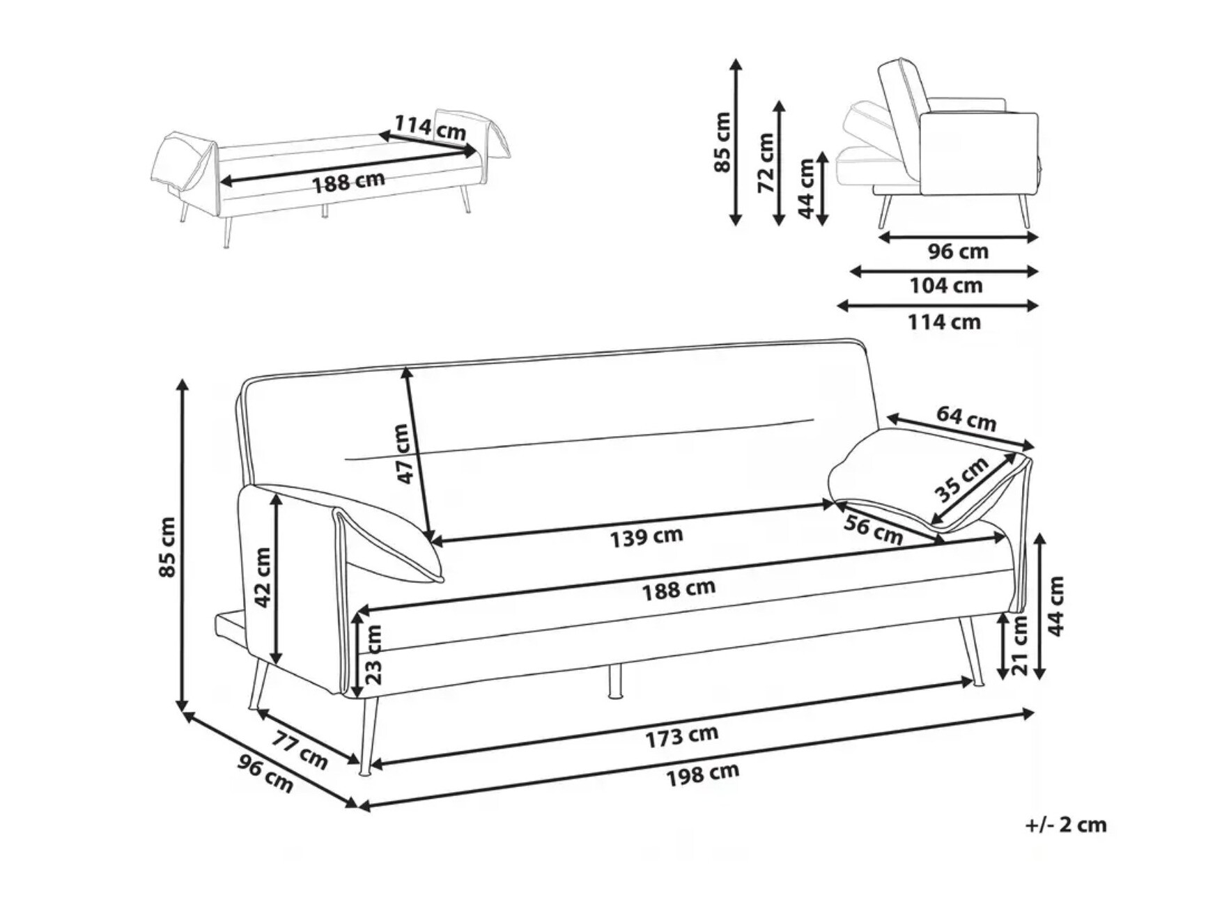 Diivanvoodi Berwyn 3284 (Helepruun)