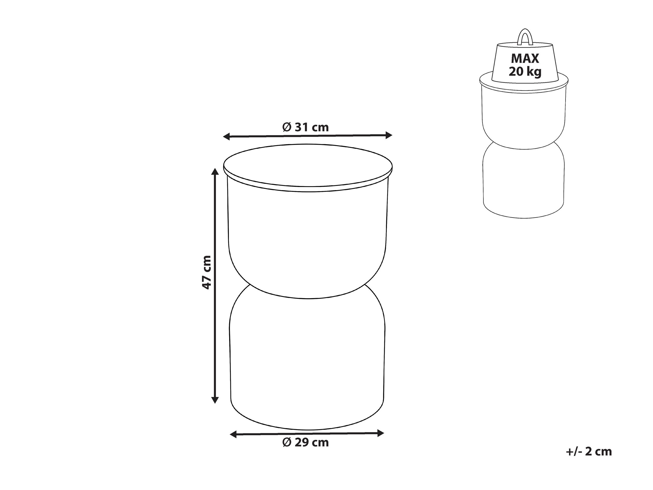 Külglaud Berwyn 3291 (Helebeež)
