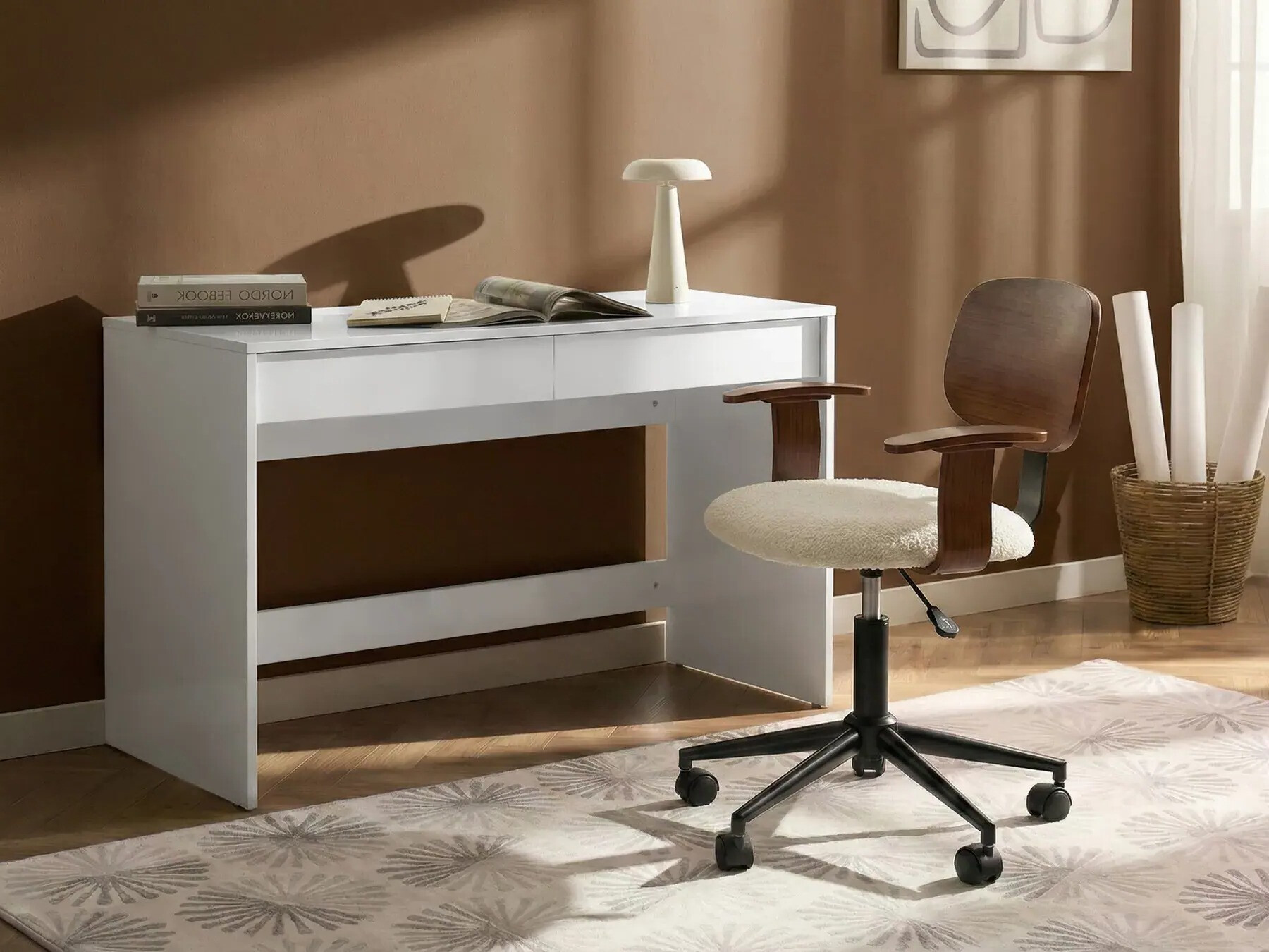 Kirjutuslaud Berwyn 3297 (Valge)