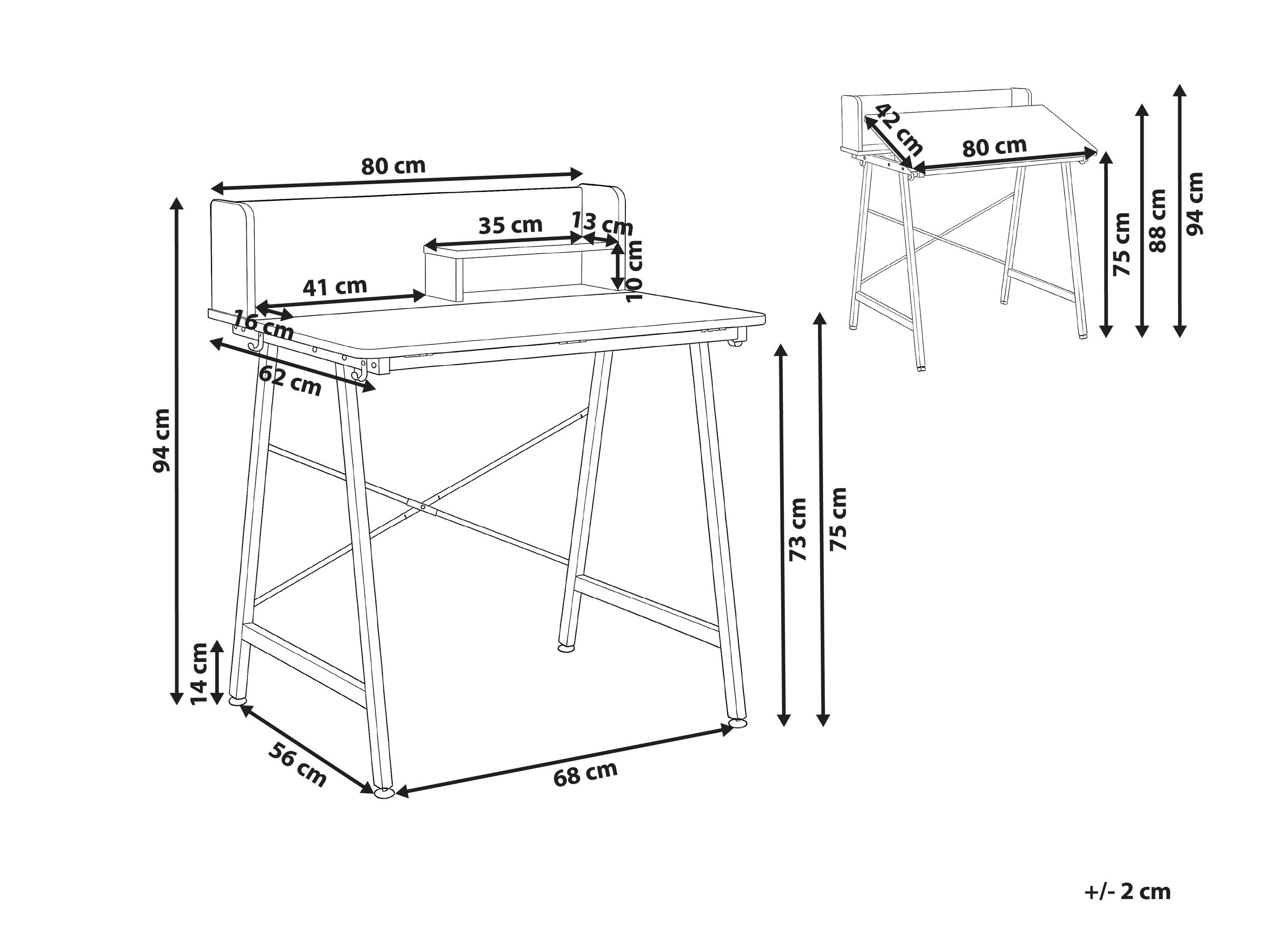 Kirjutuslaud Berwyn 3298