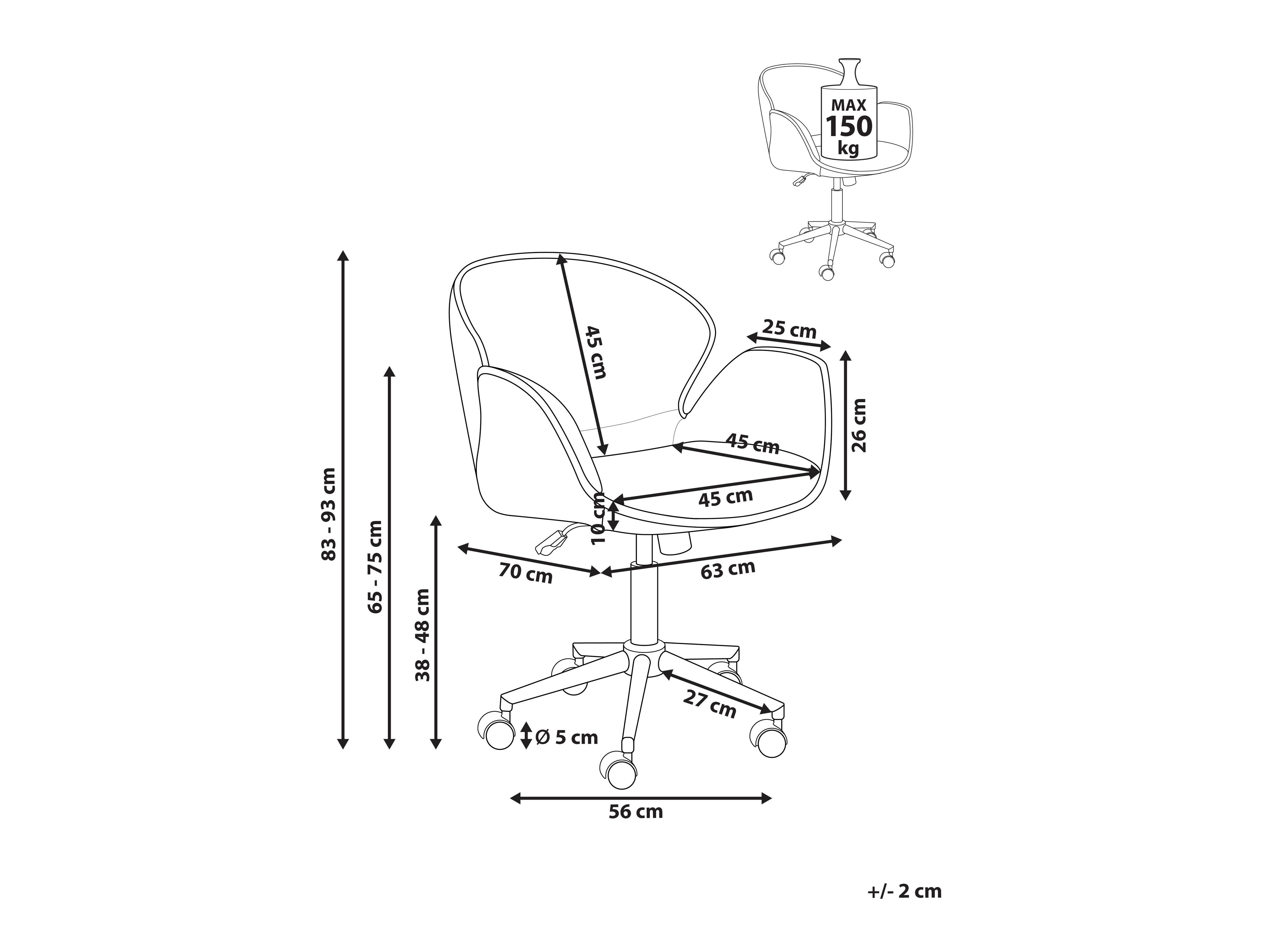 Kontoritool Berwyn 3300 (Hall)