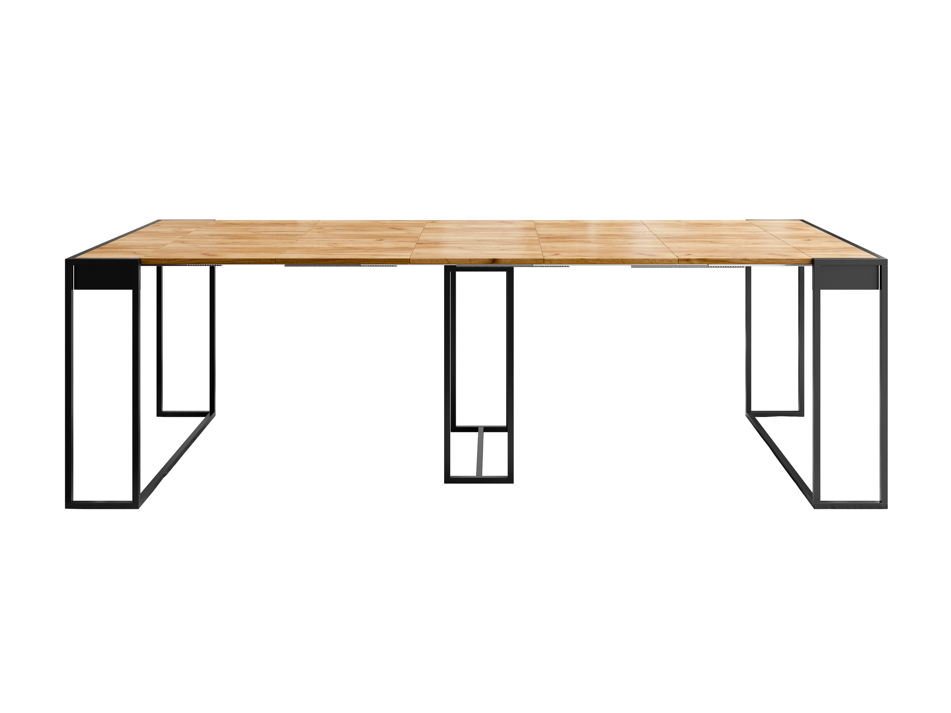 Kokkupandav laud Oswego 180 (Must + Craft tamm)