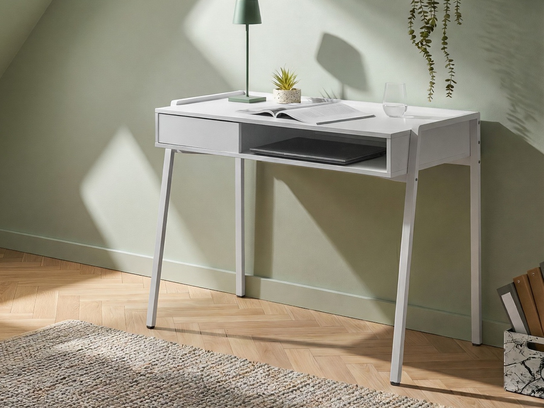 Kirjutuslaud Berwyn 3299 (Valge)