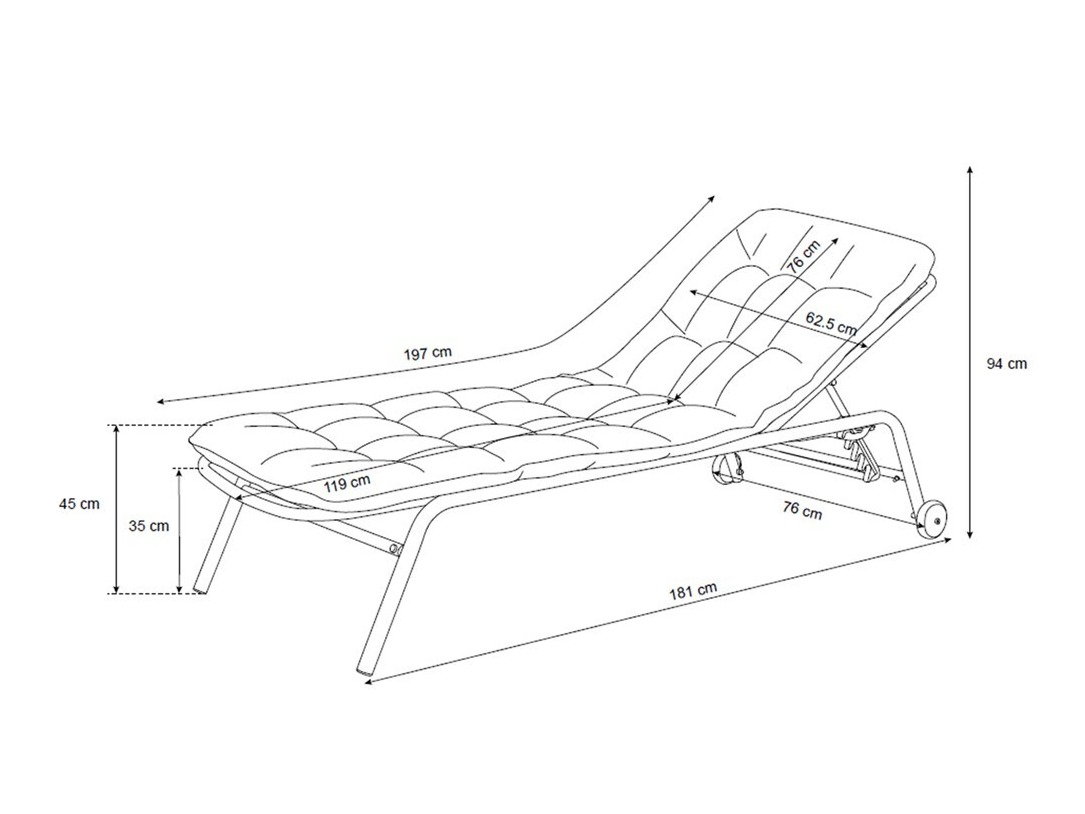 Lamamistool Mandeville 360