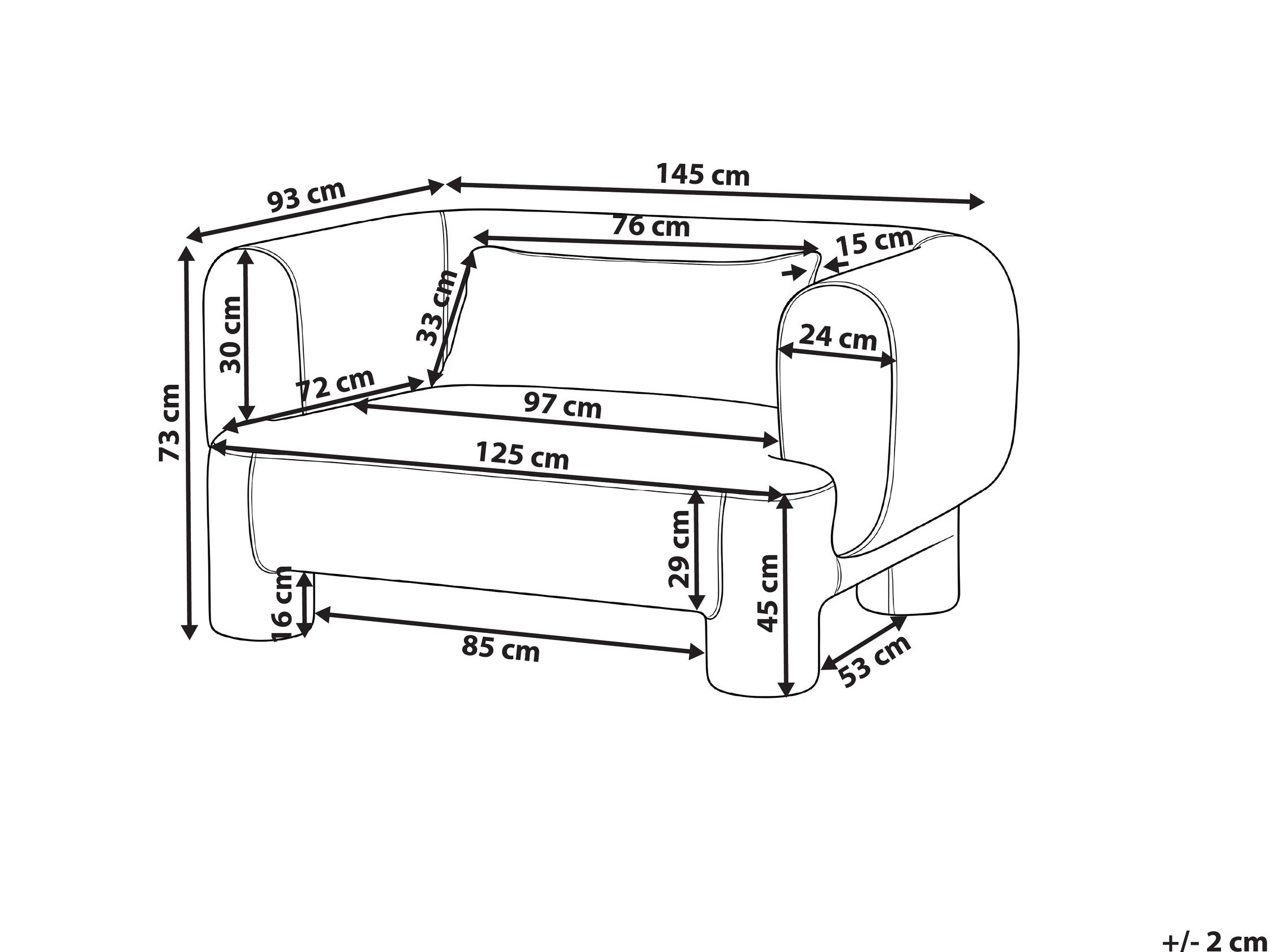 Diivan Cavsali 100 (Pruun)