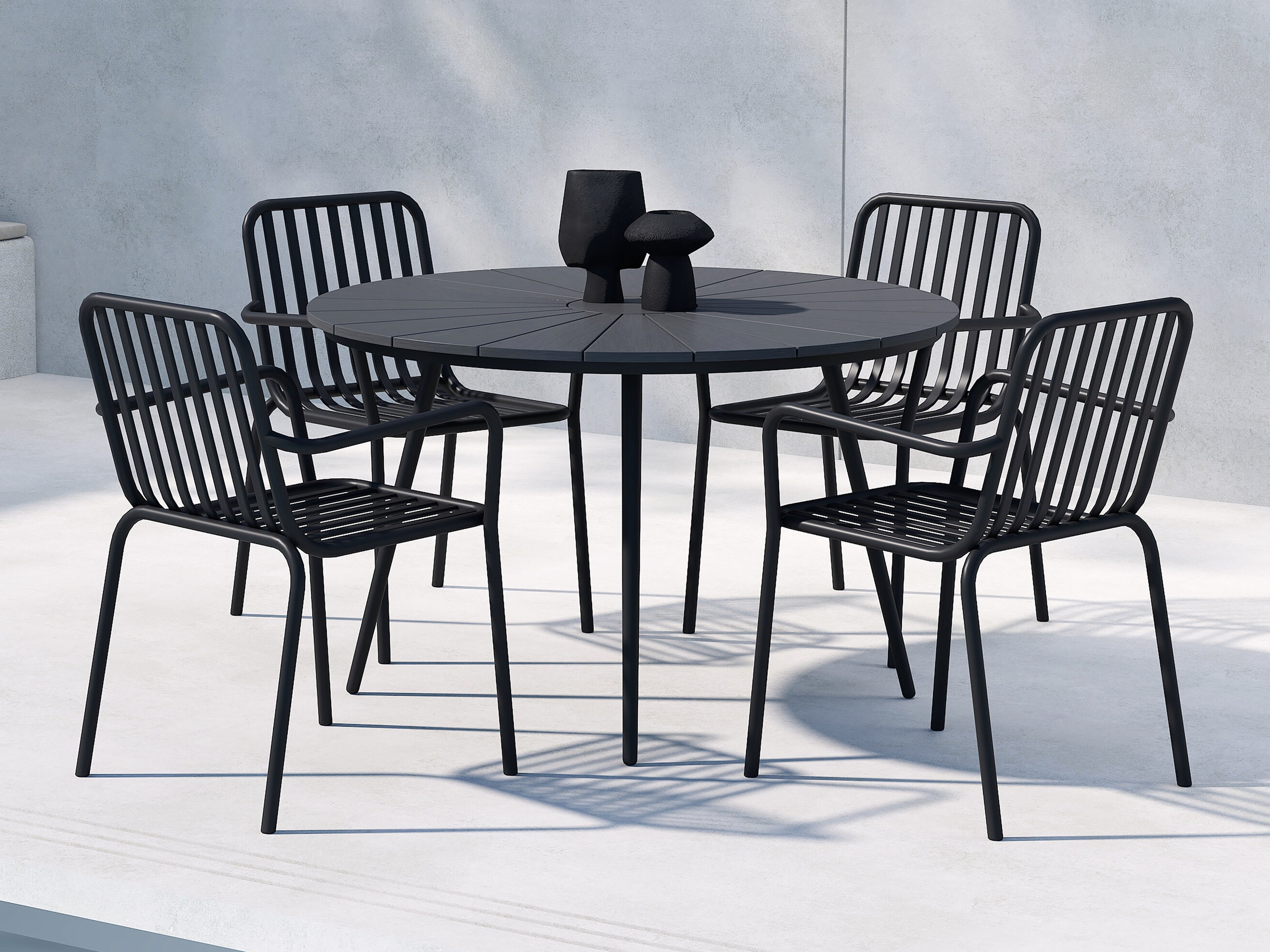 Laua ja toolide komplekt Dallas 5233