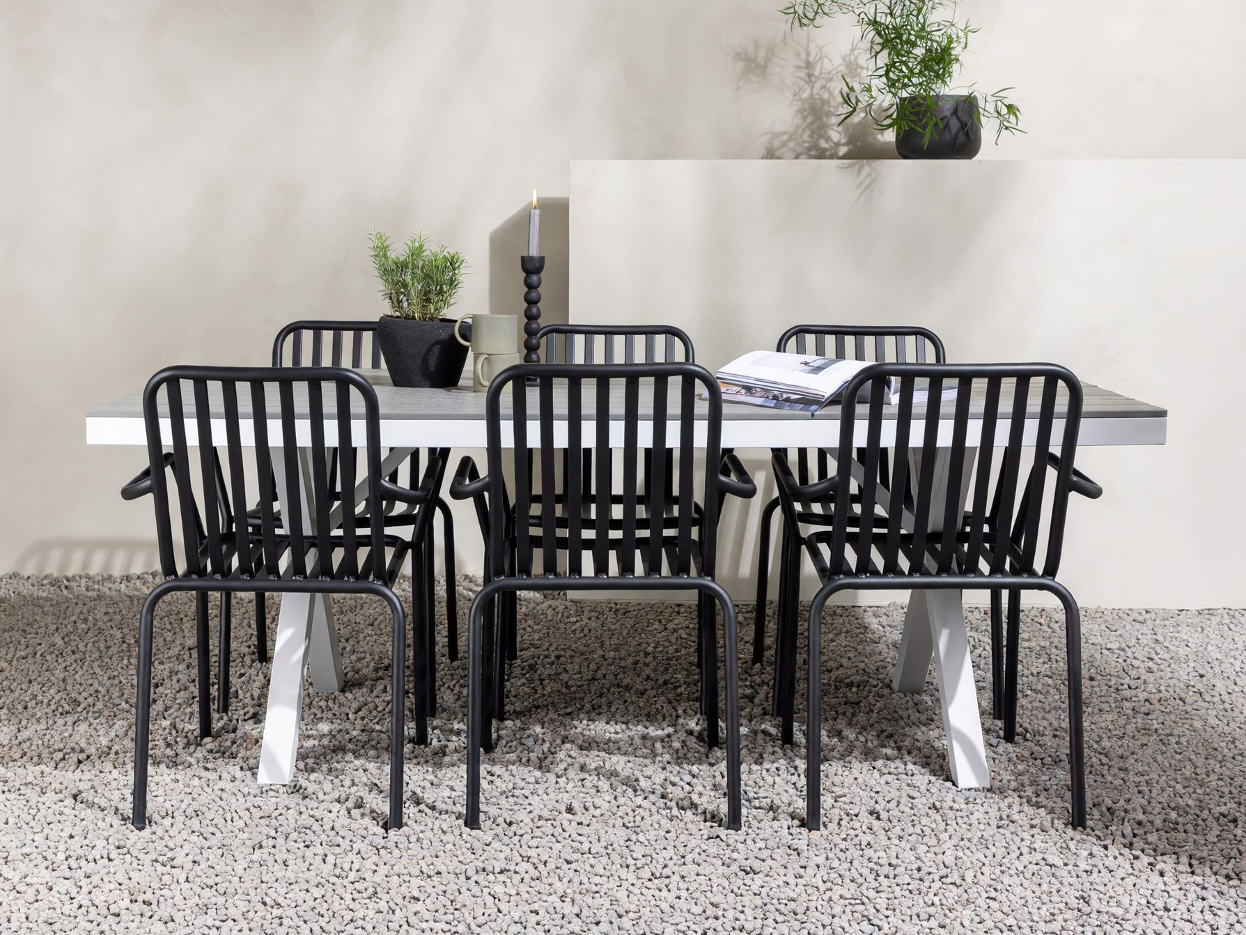 Laua ja toolide komplekt Dallas 5235