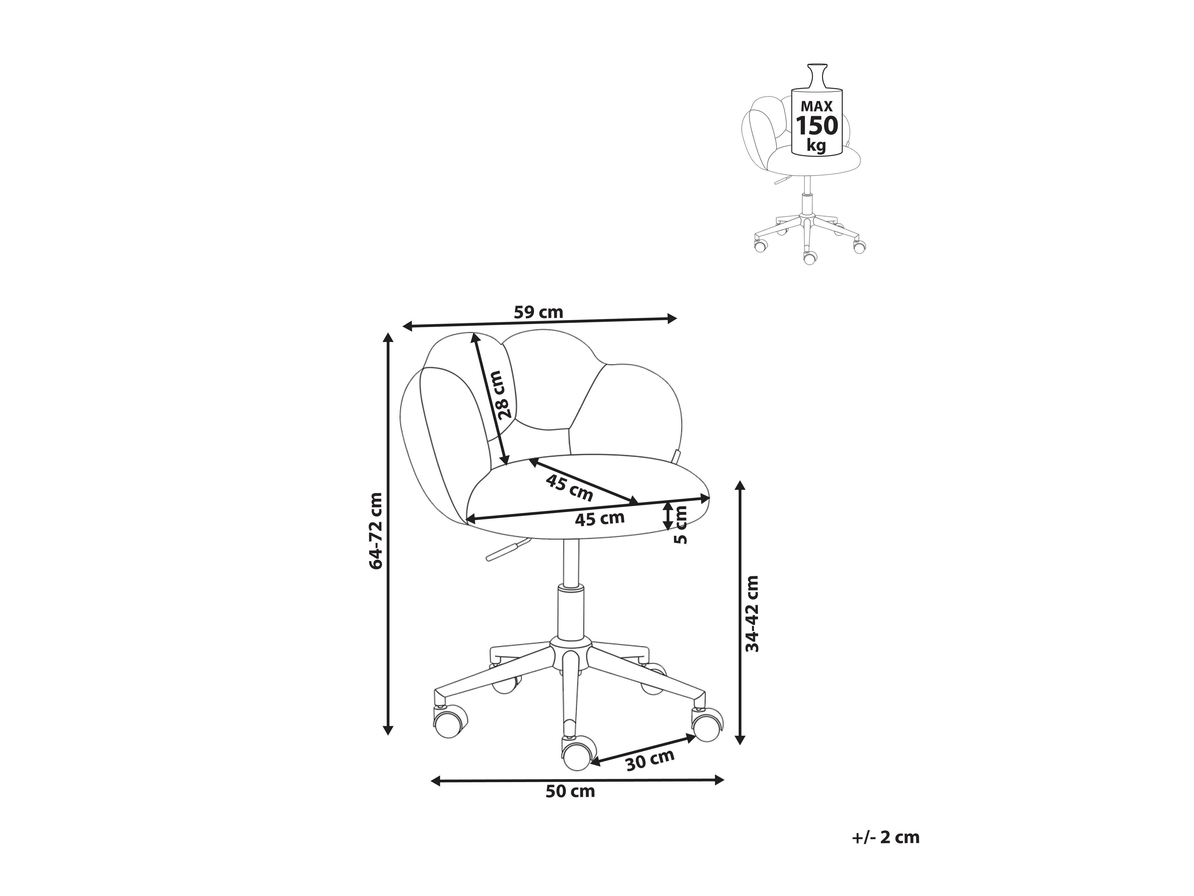 Kontoritool Berwyn 3313 (Beež)