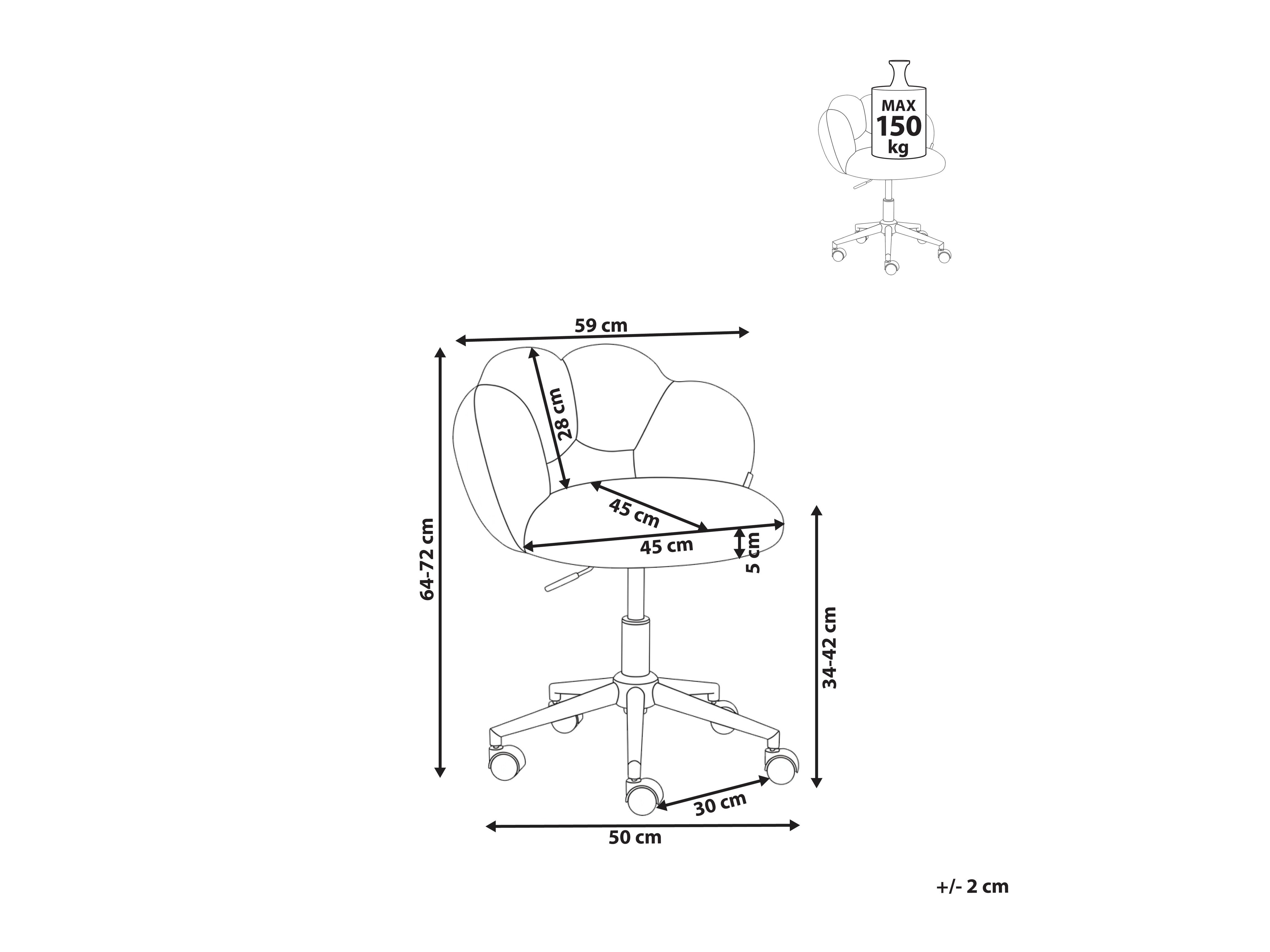 Lastetool Berwyn 3313 (Valge)