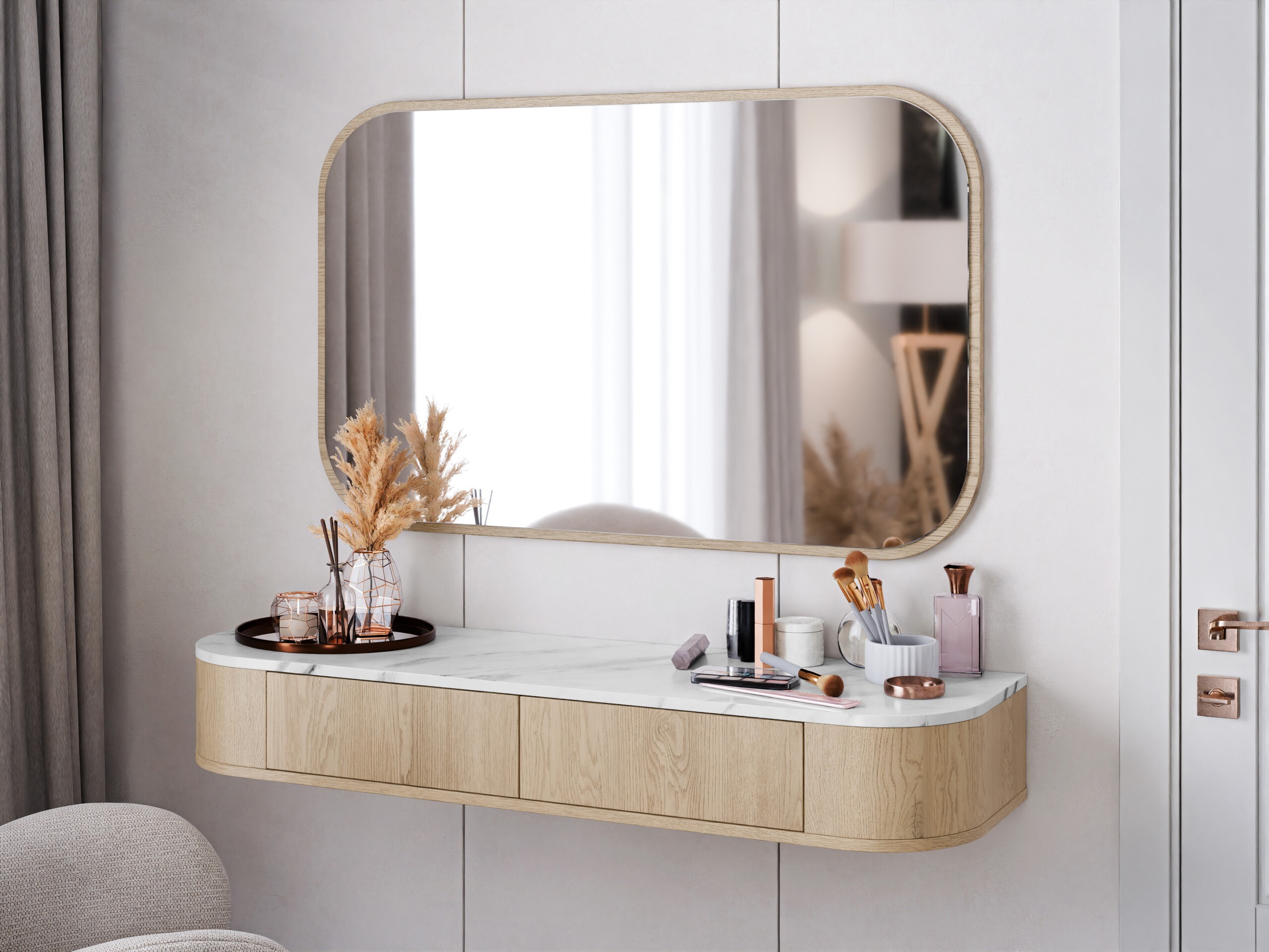 Peegel Comfivo Livtena 106