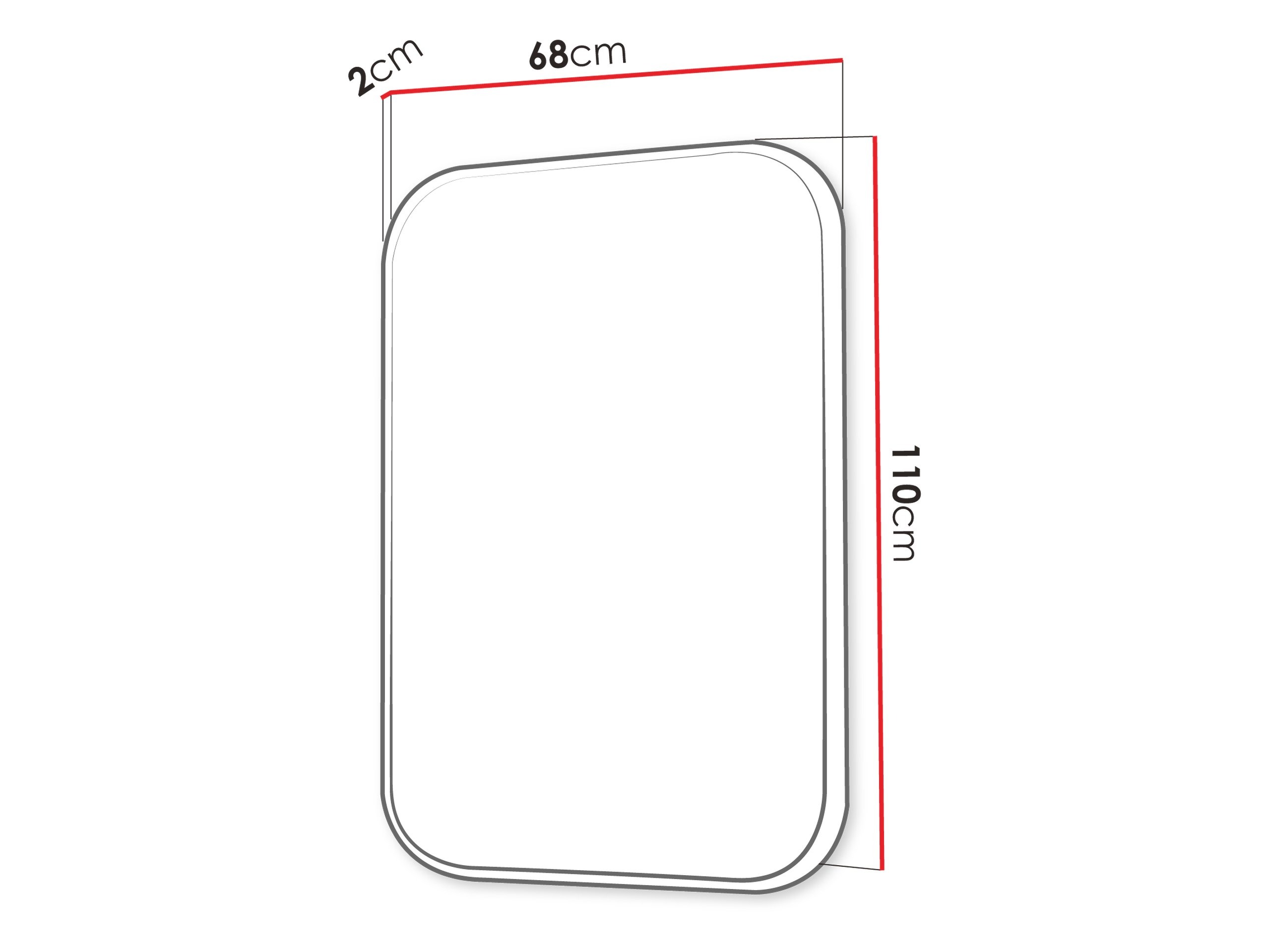 Peegel Comfivo Mirsoni 106