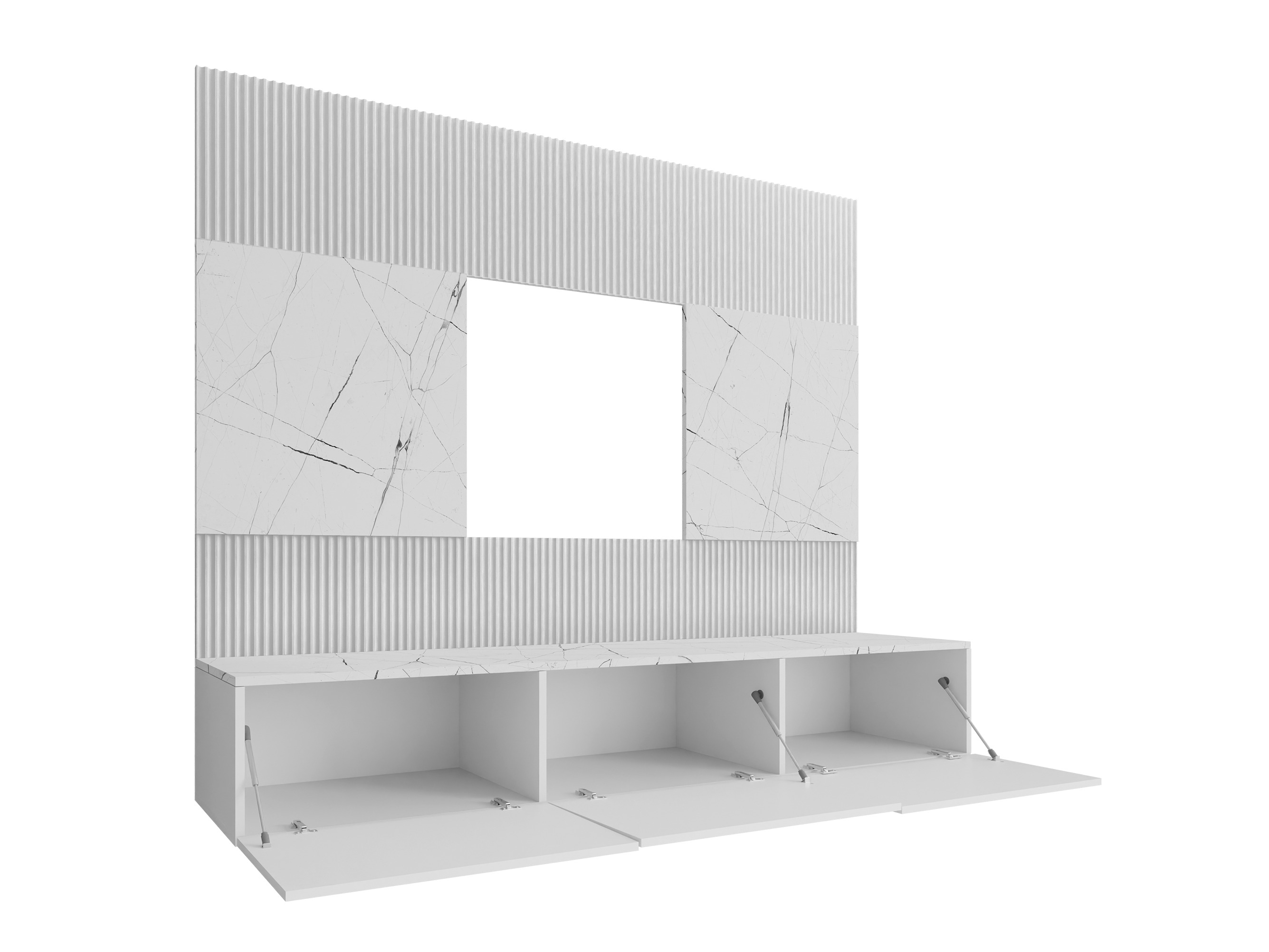 Elutoa komplekt Comfivo Salix (Must + Must marmor)