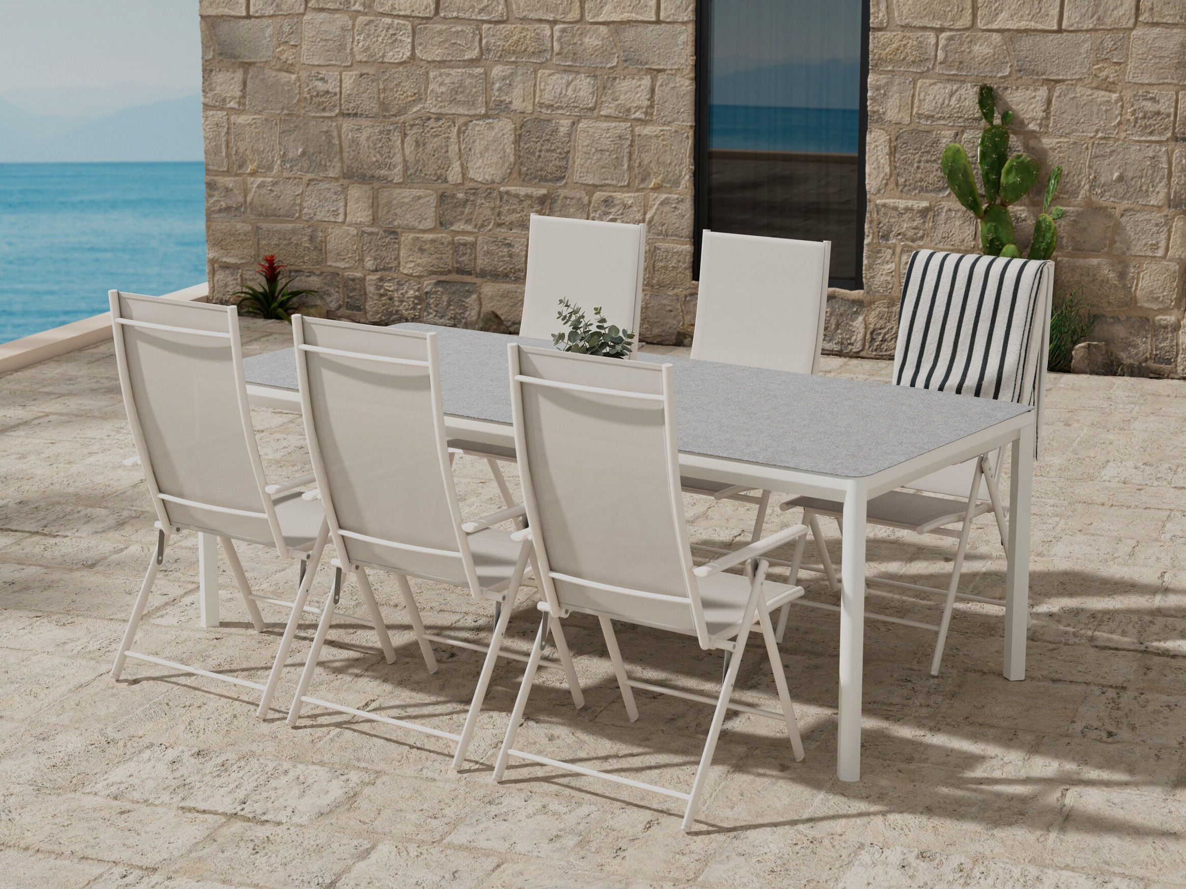 Laua ja toolide komplekt Dallas 5245