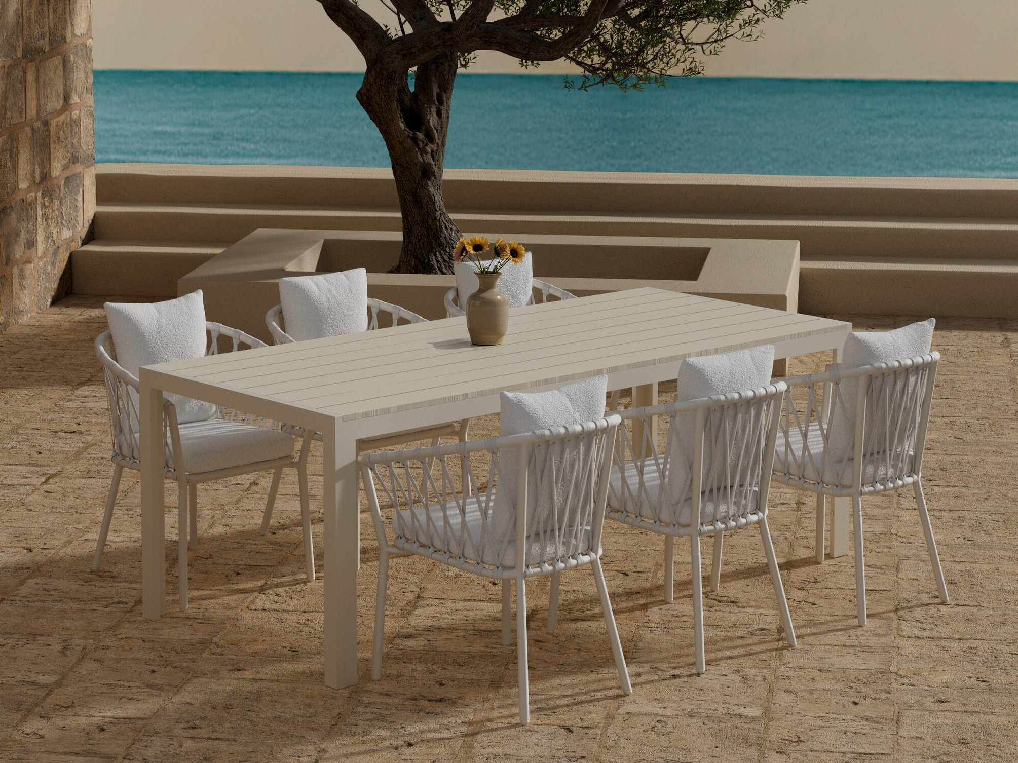 Laua ja toolide komplekt Dallas 5246