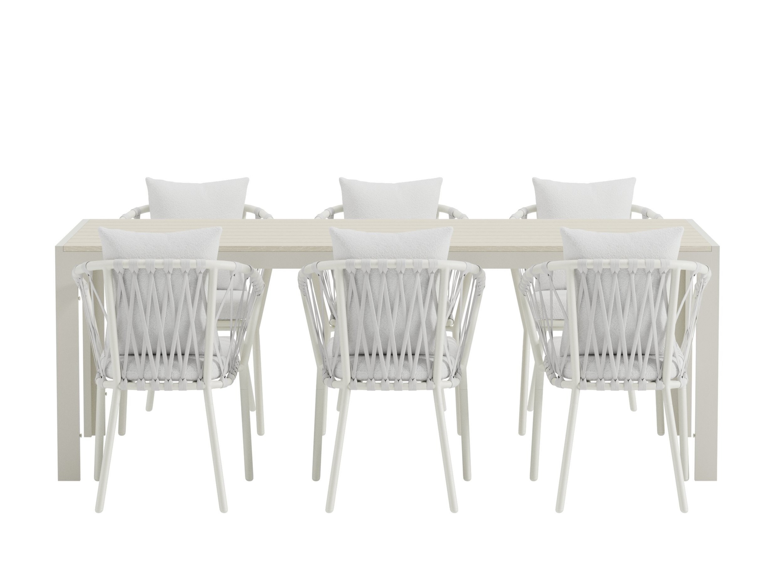 Laua ja toolide komplekt Dallas 5246