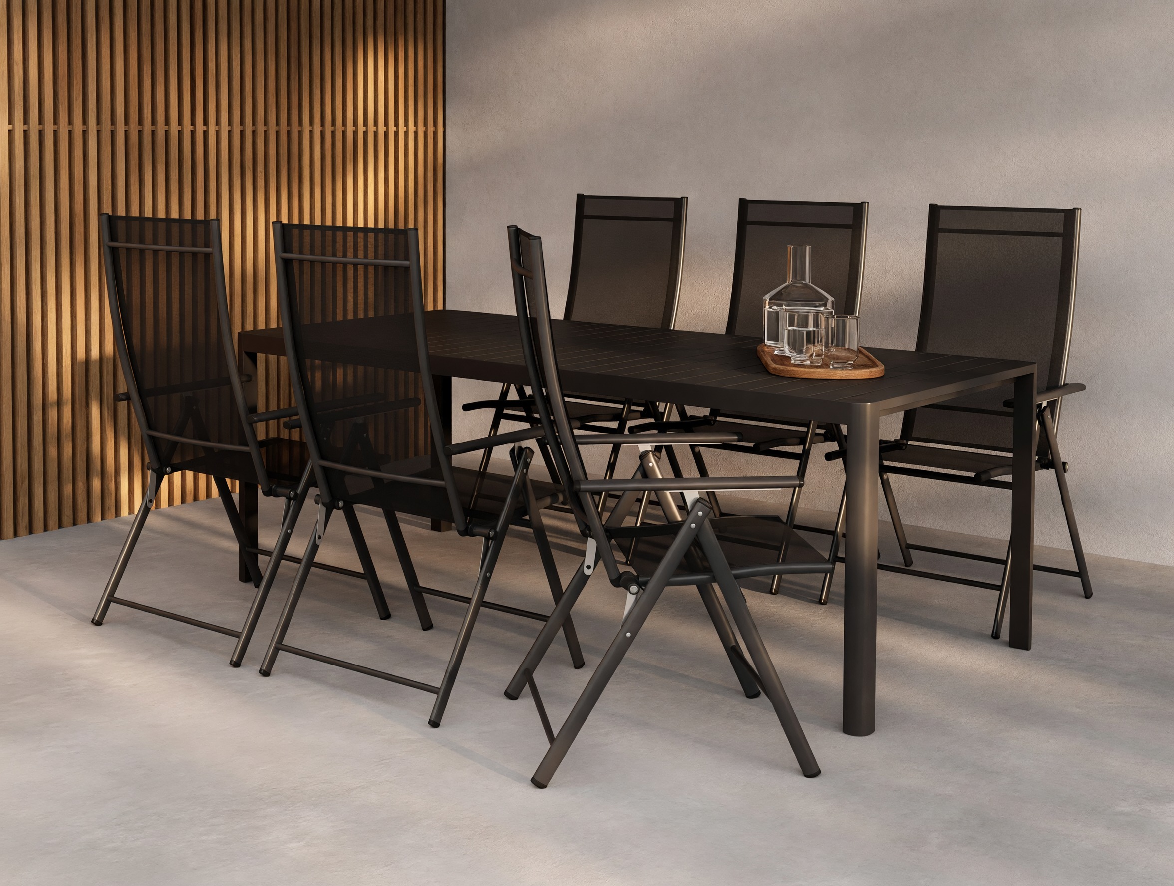 Laua ja toolide komplekt Dallas 5252