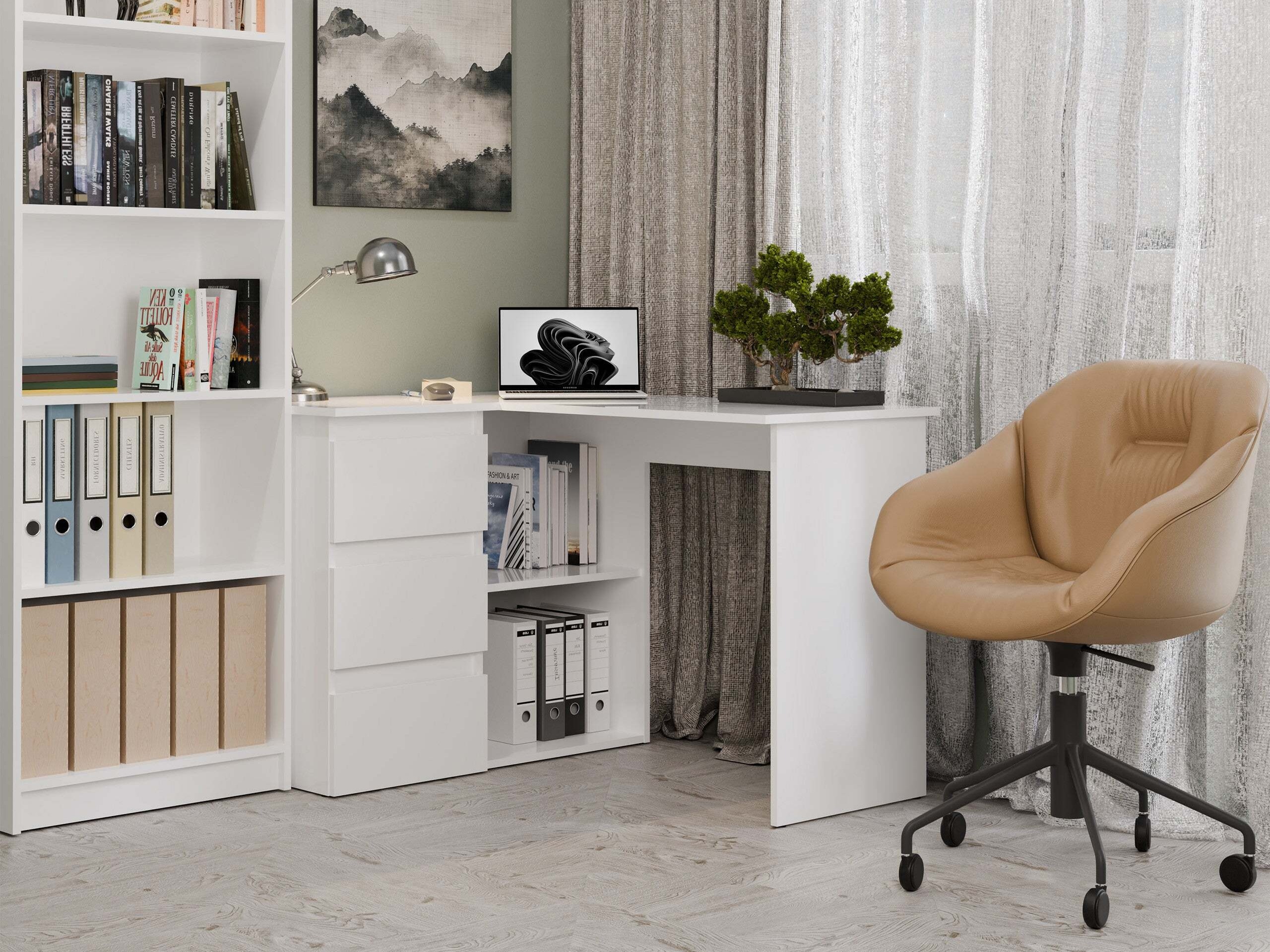 Kontori nurgalaud Mandeville 365 (Vasak)