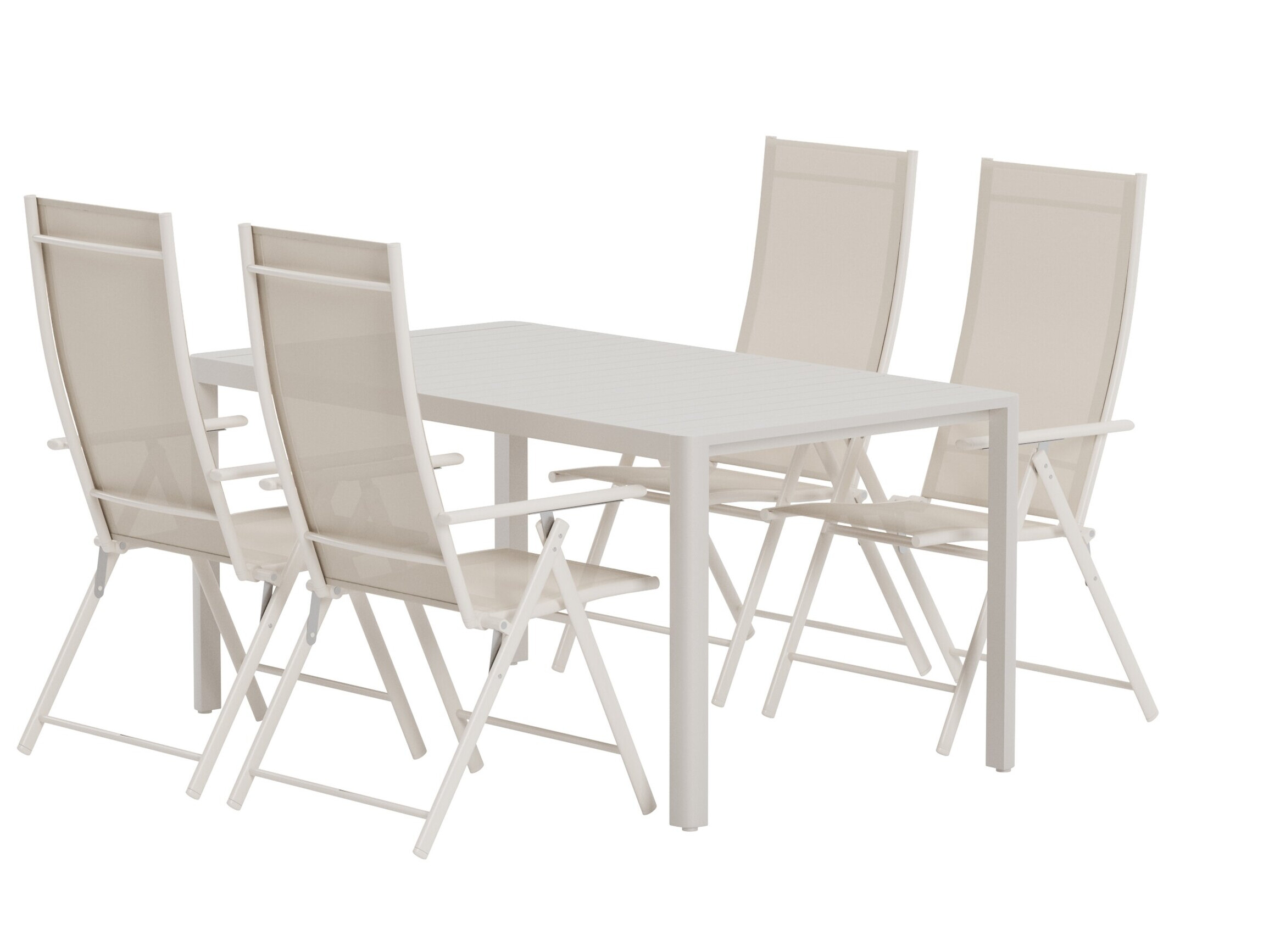 Laua ja toolide komplekt Dallas 5255 (Beež)