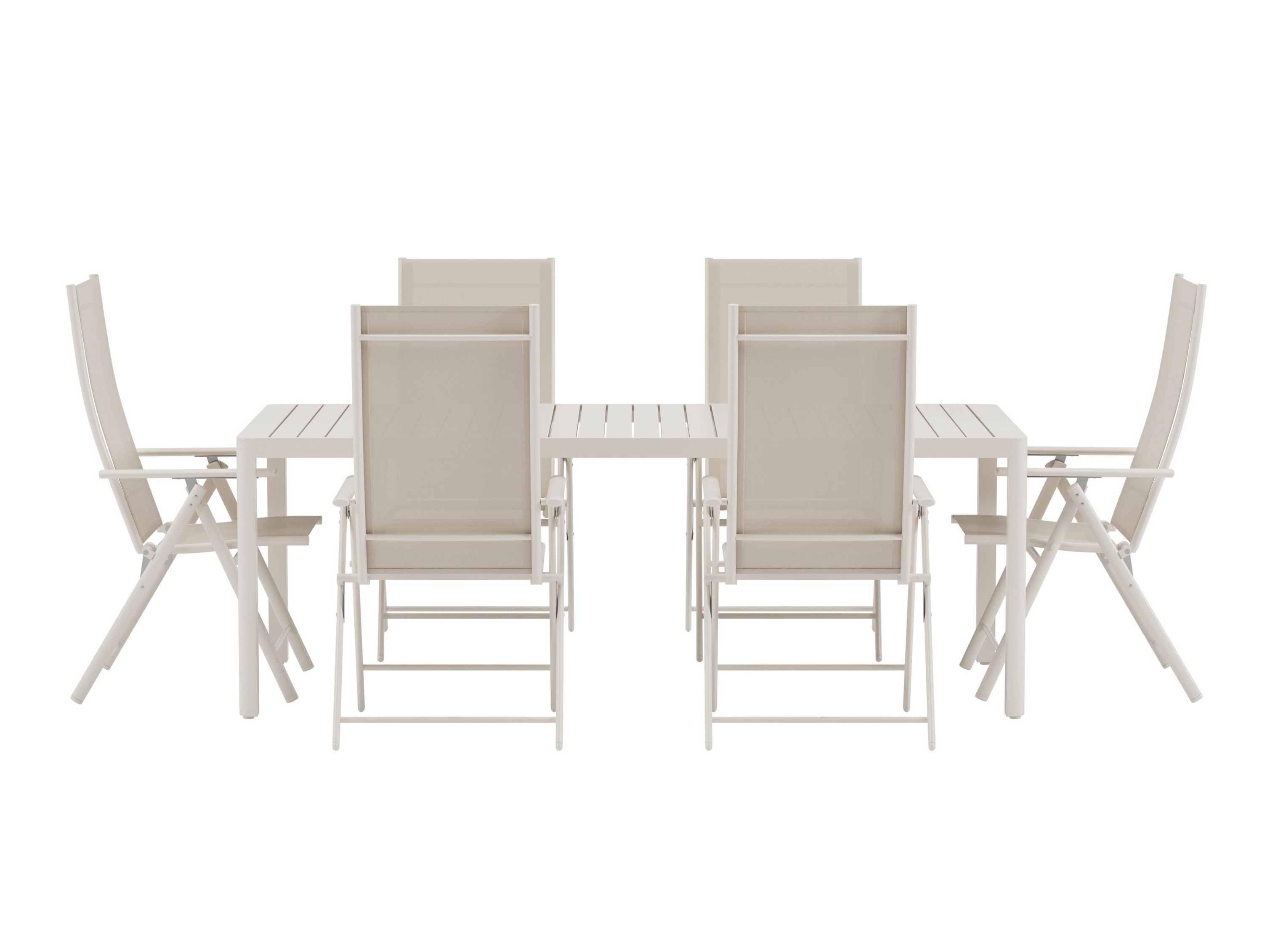 Laua ja toolide komplekt Dallas 5256 (Beež)