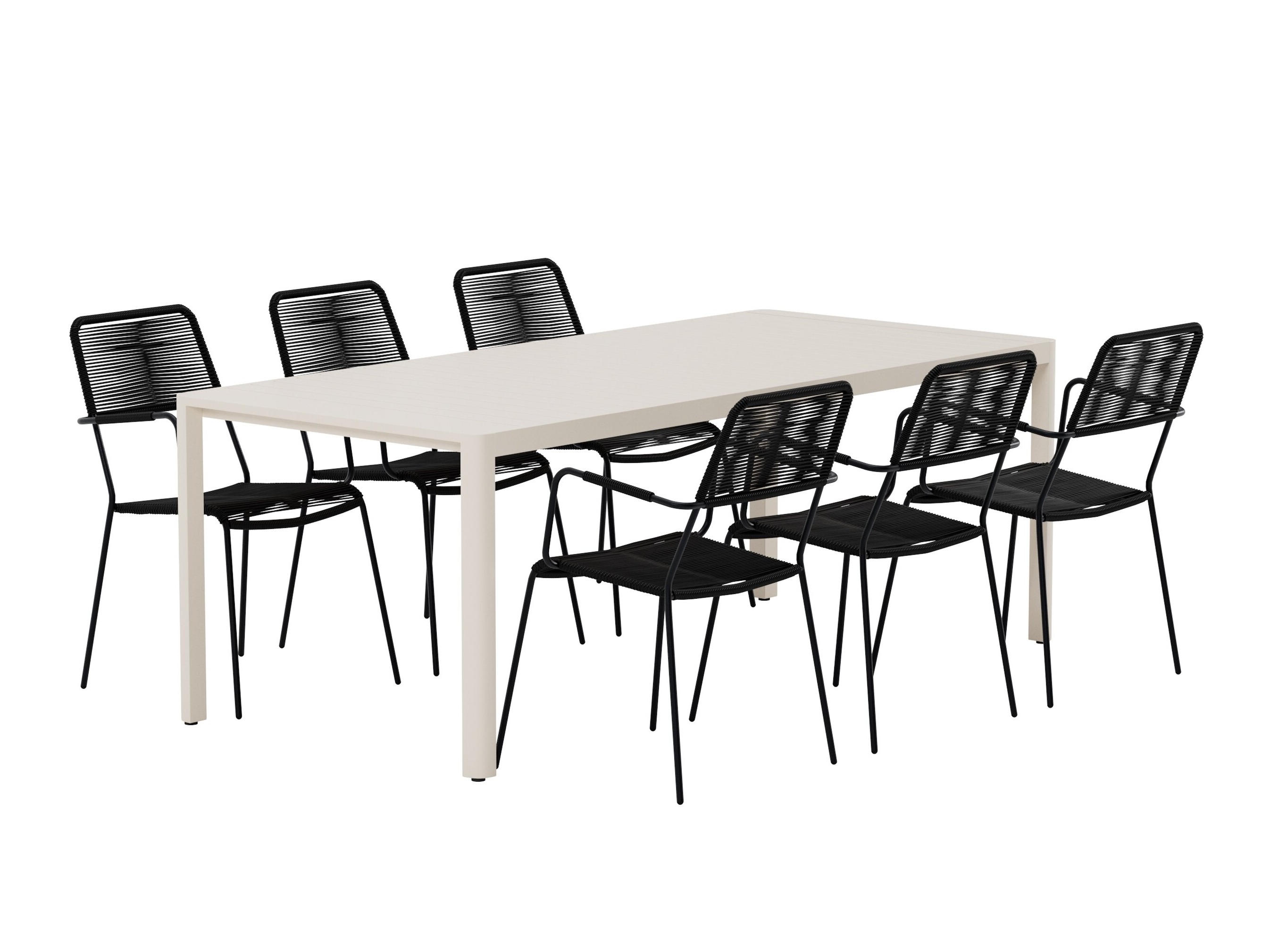 Laua ja toolide komplekt Dallas 5259