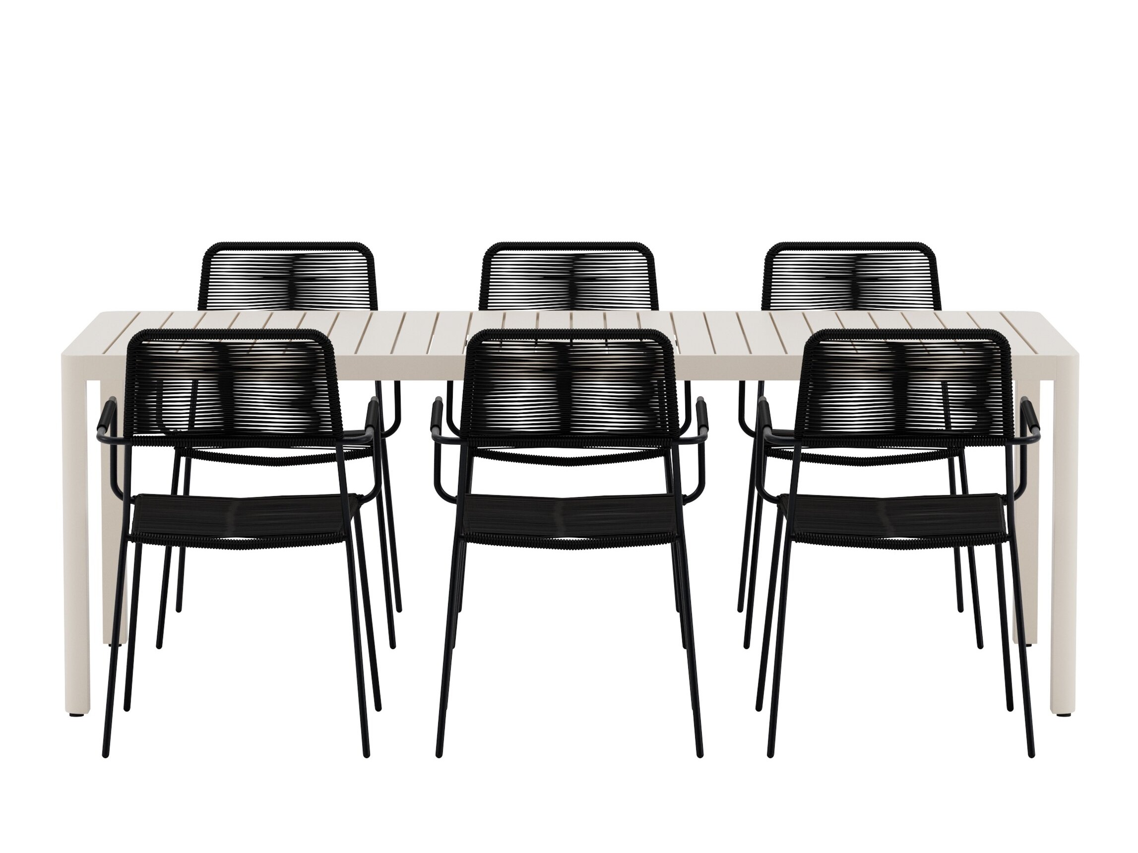 Laua ja toolide komplekt Dallas 5259