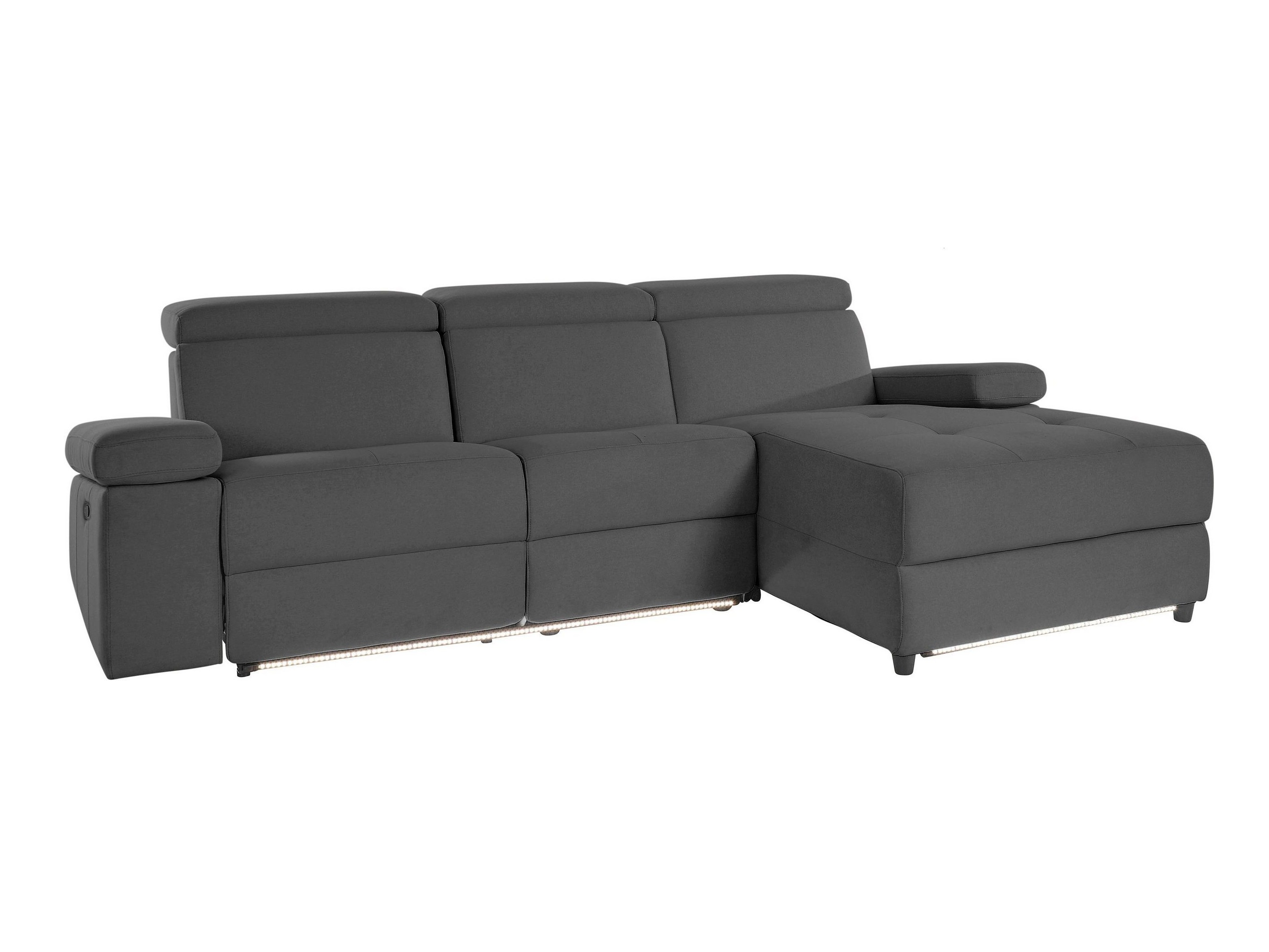Pehme nurga recliner Denton 710 (Antratsiit)