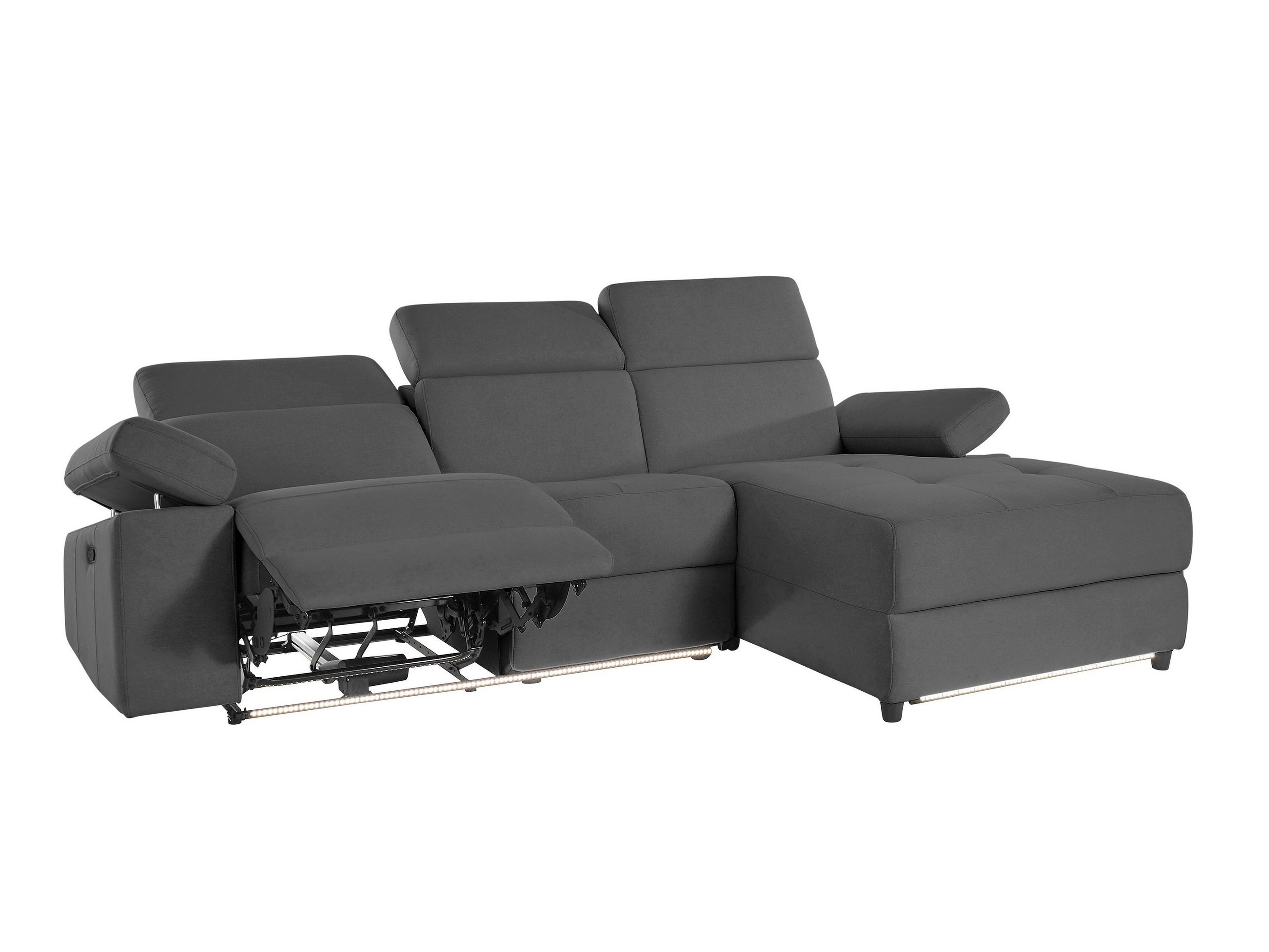 Pehme nurga recliner Denton 710 (Antratsiit)