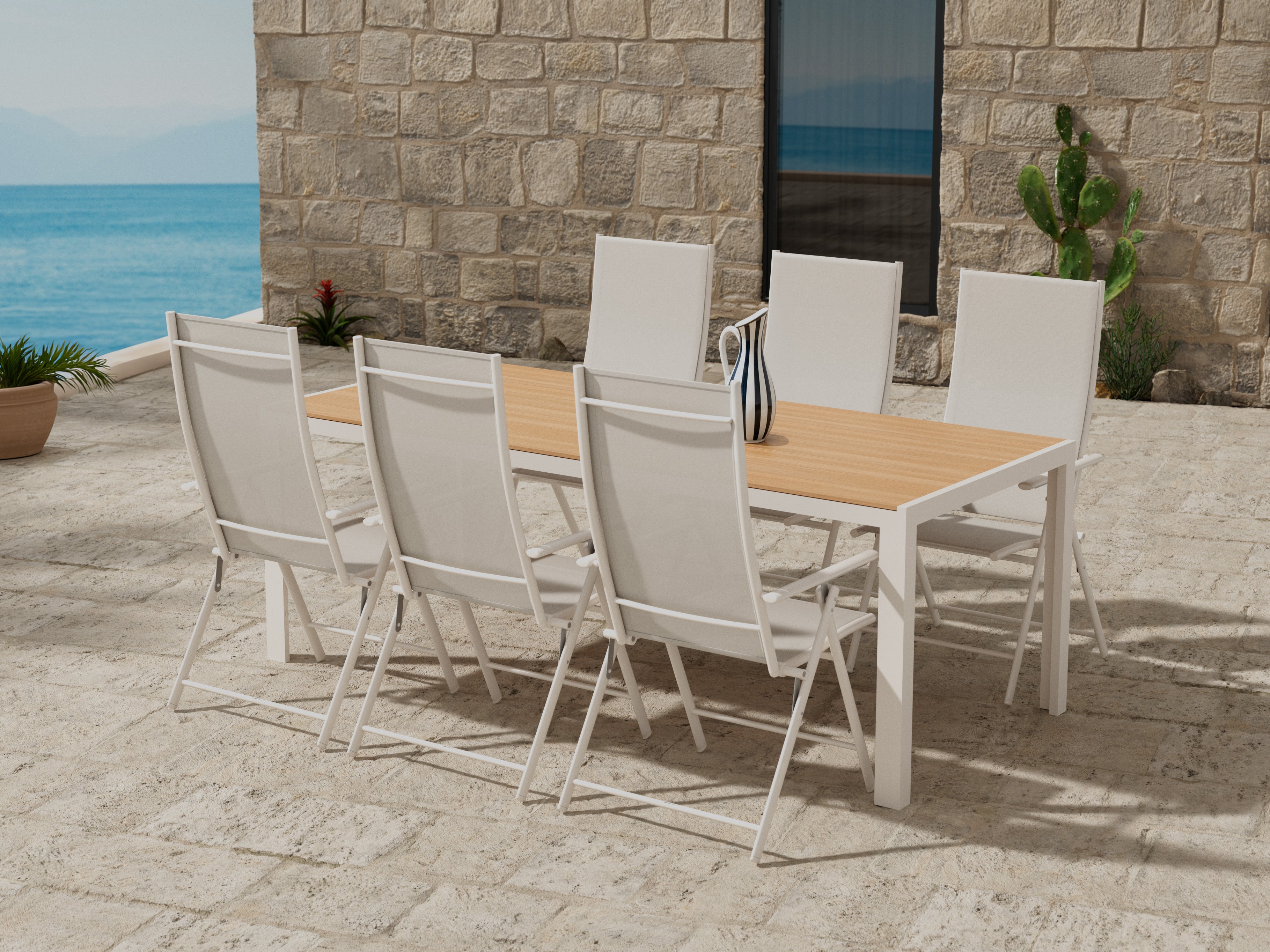 Laua ja toolide komplekt Dallas 5265