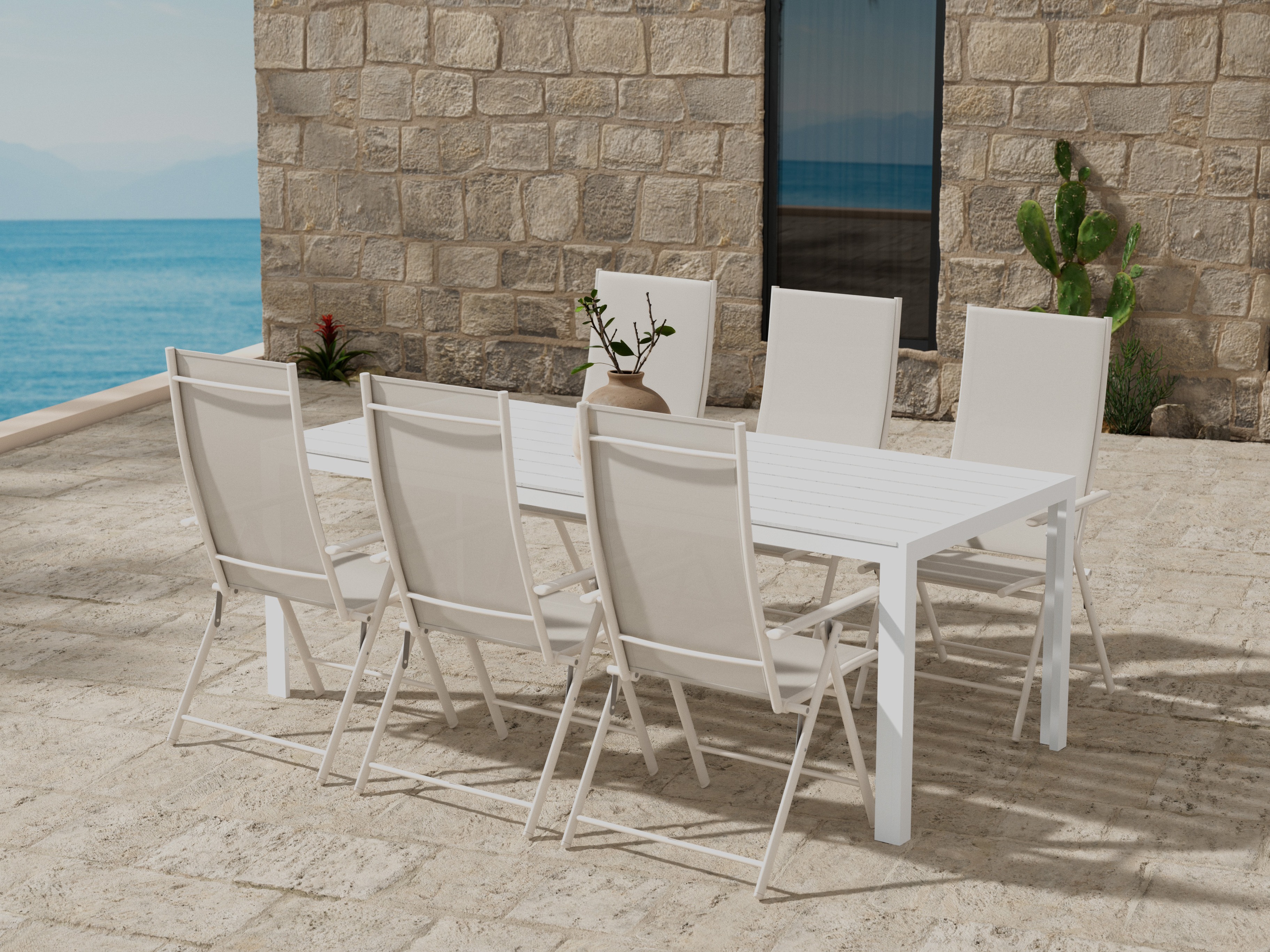 Laua ja toolide komplekt Dallas 5268