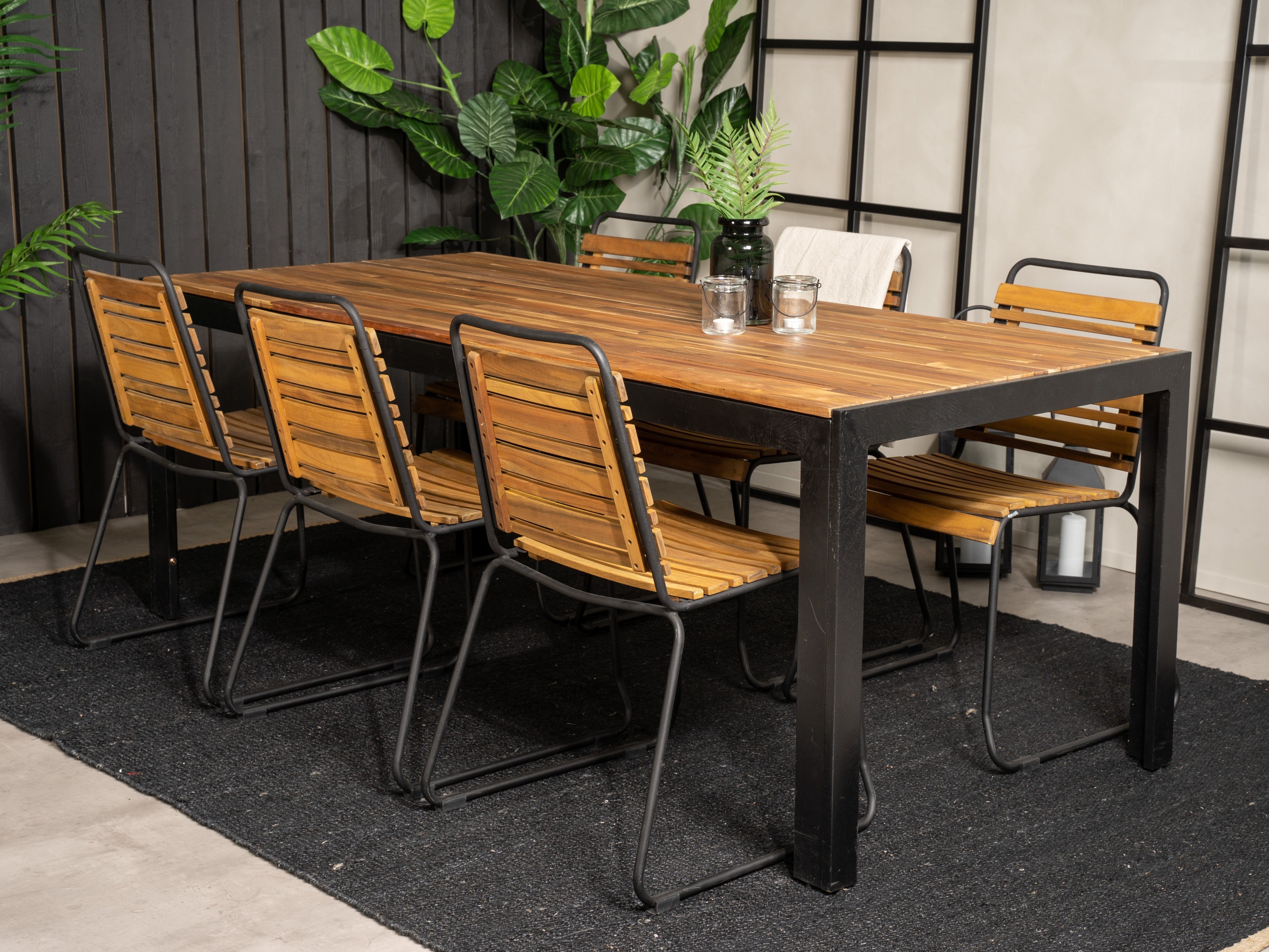 Laua ja toolide komplekt Dallas 5269